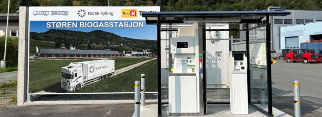 Styrker infrastrukturen for biogass i Midt-Norge