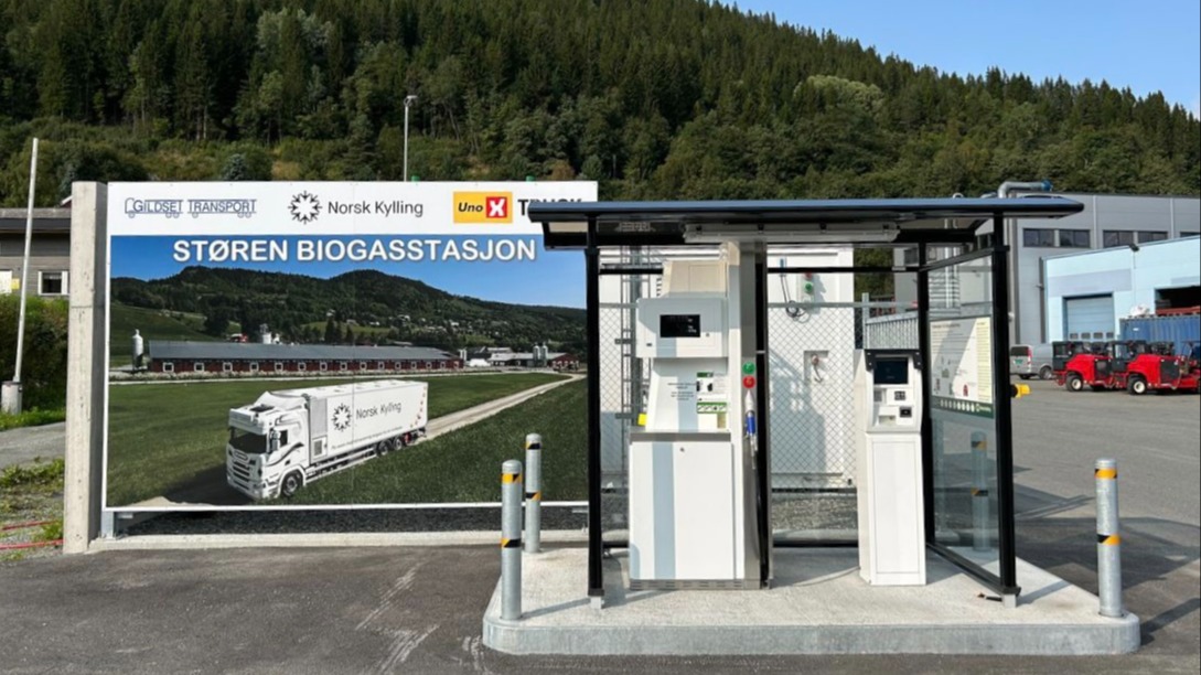 Fyllestasjon for biogass_Norsk Kylling
