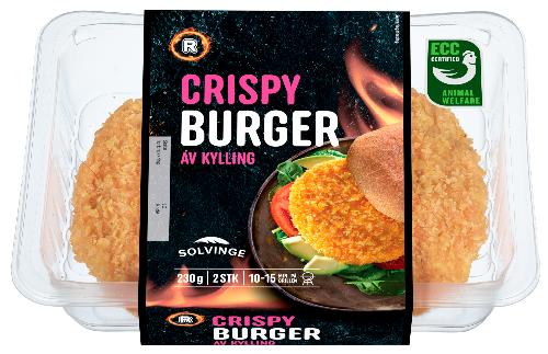 Crispy burger