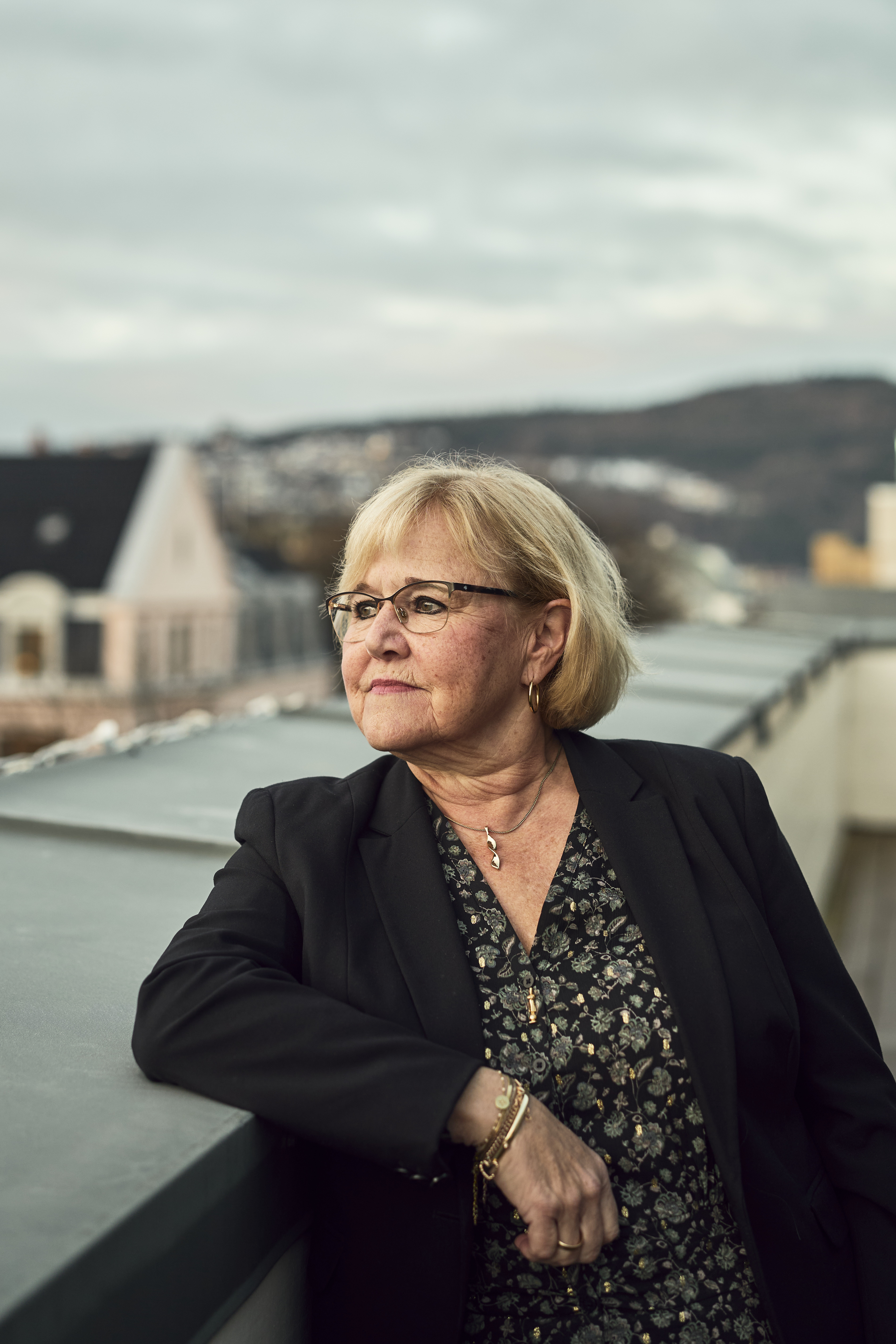 Berit ser tilbake på 25 i Næringsforeningens tjeneste - godt og vel 16 av dem som administrerende direktør. Foto: Kristoffer Wittrup