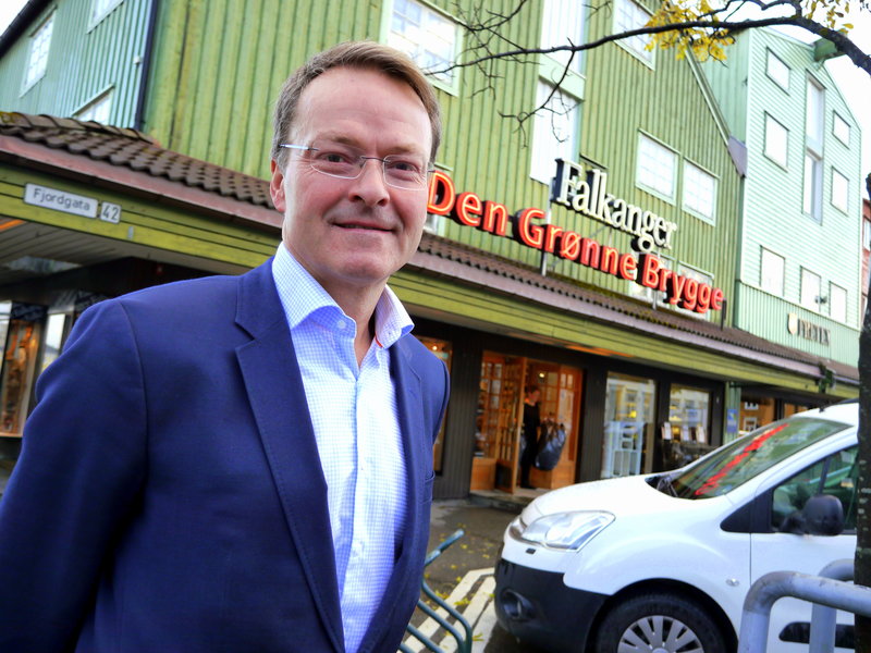 Thor Arne Falkanger, 3. generasjons leder for familiebedriften Falkanger EuroSko. Foto: Jan-Are Hansen