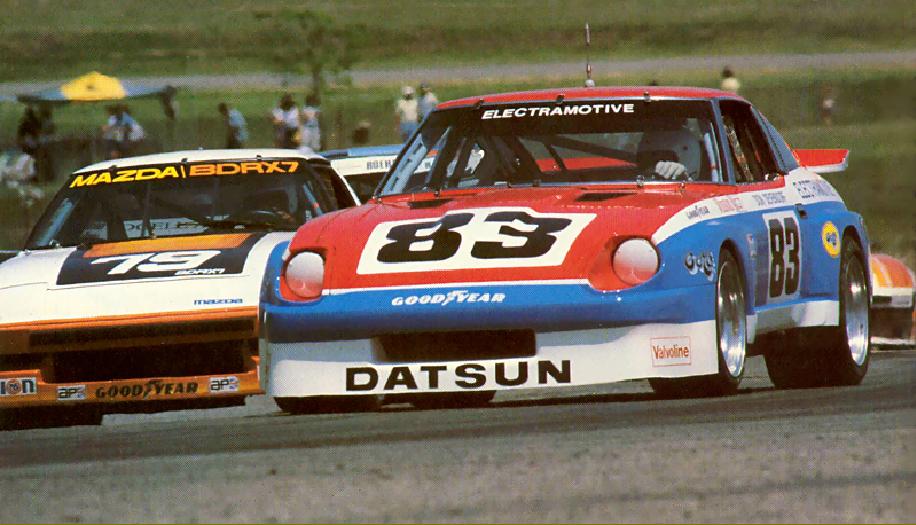 Med sin 280zx vant Electramotive 9 av 13 løp i IMSA i 1979. I 1983 produserte bilen nesten 700 hestekrefter.