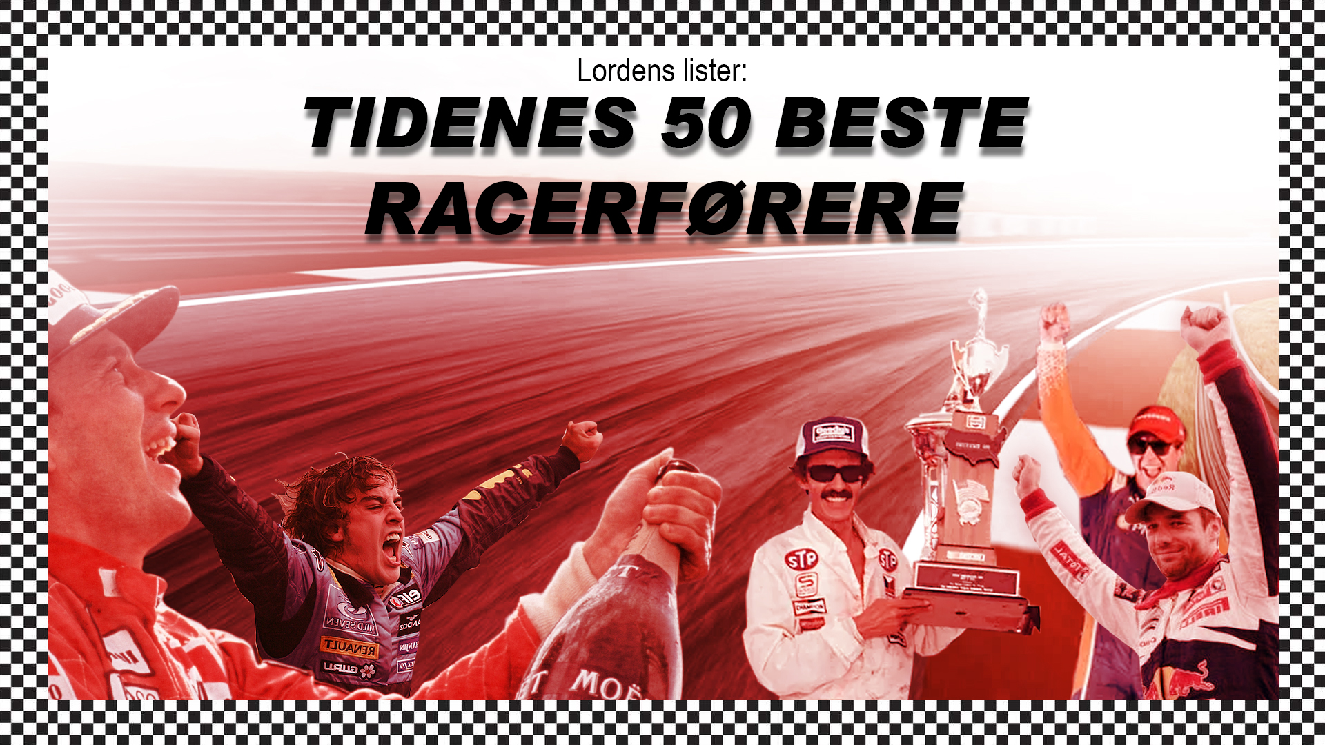 Tidenes 50 beste racerførere - del 6