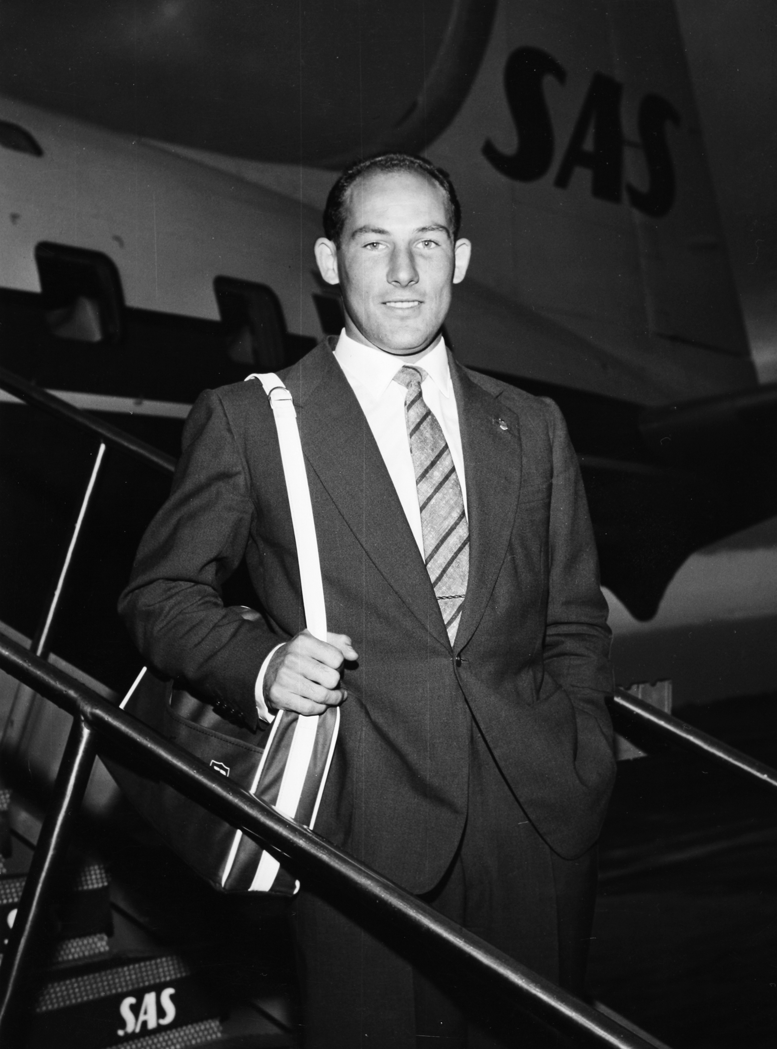 Verdens ubestridt beste racerfører fra 1958 til 1961: Stirling Moss. Foto: Daimler AG