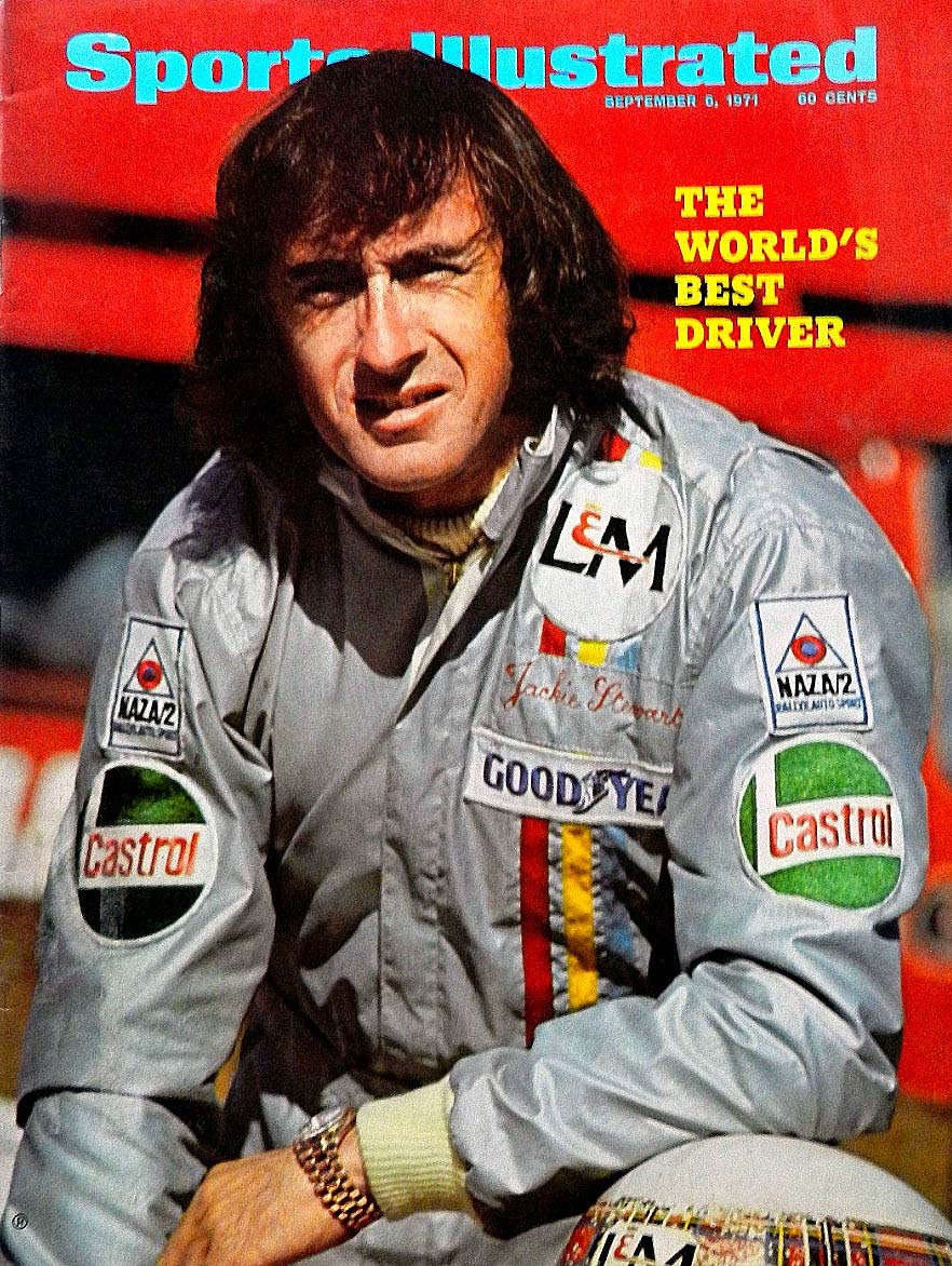 Forsiden av Sports Illustrated i september 1971 sier det som det er: «The world’s best driver».