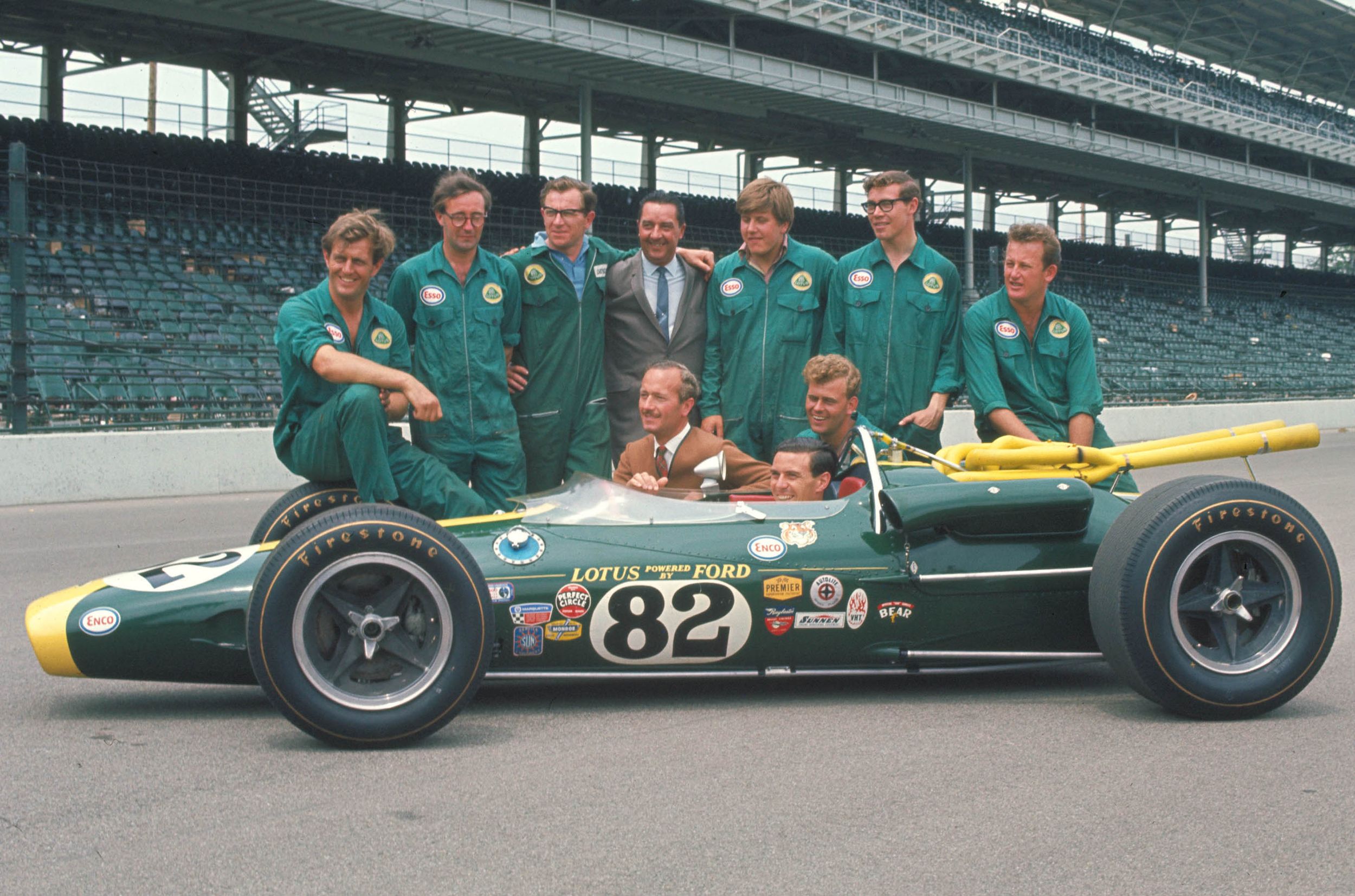 Jim Clark var den raskeste mannen på den fryktede Indianapolis-banen fra 1963 til 1967, og forandret racinghistorien med sin seier der i 1965.