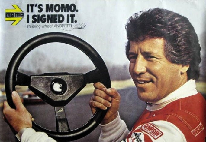 I 1981 kjørte Mario for Alfa Romeo i Formel 1. Det ble ingen suksess, selv om han fikk være frontfigur for Momo-ratt.