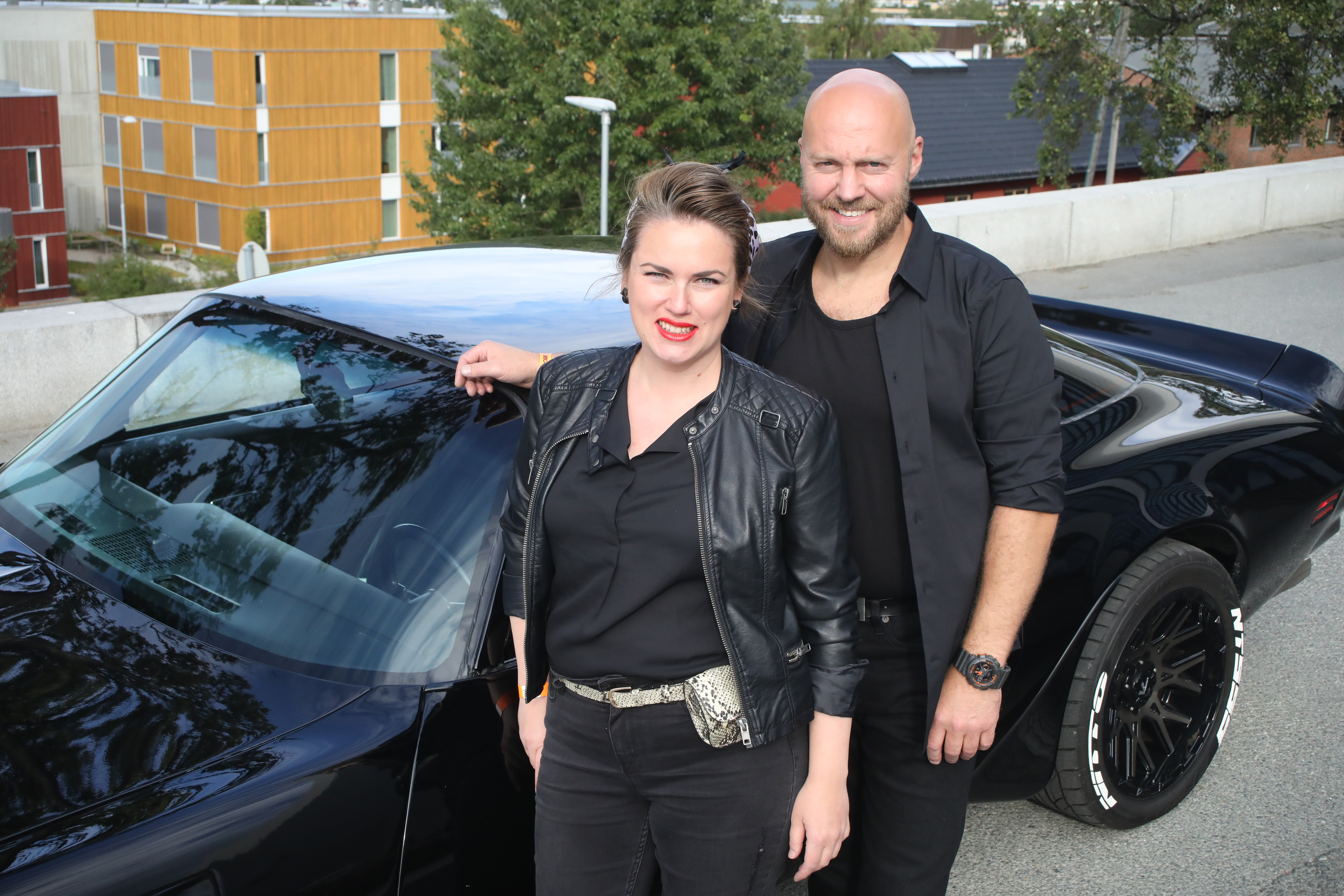 Man må ha riktig stil til riktig bil.