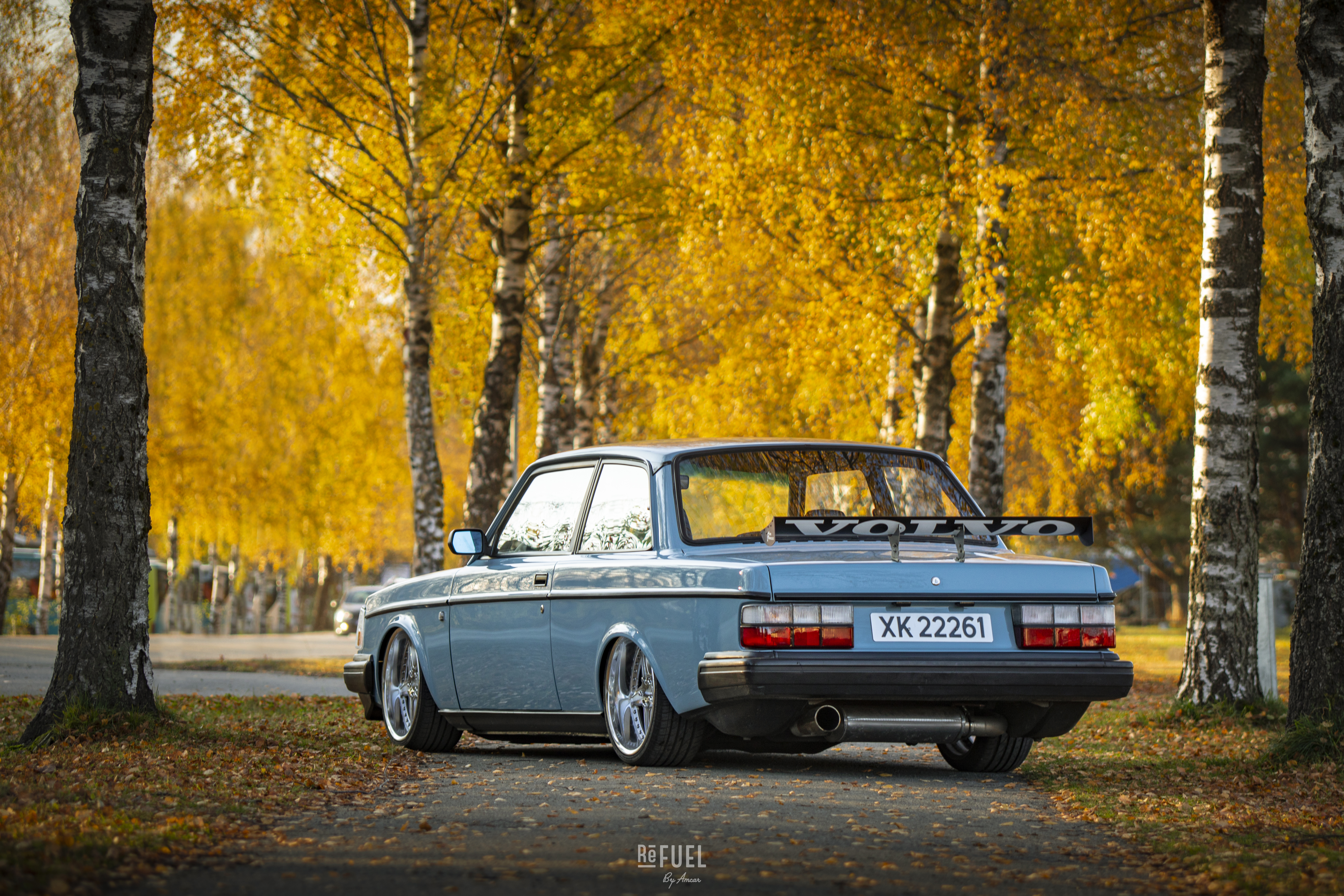 Ny eksos er på plass for å gi masse grom lyd.