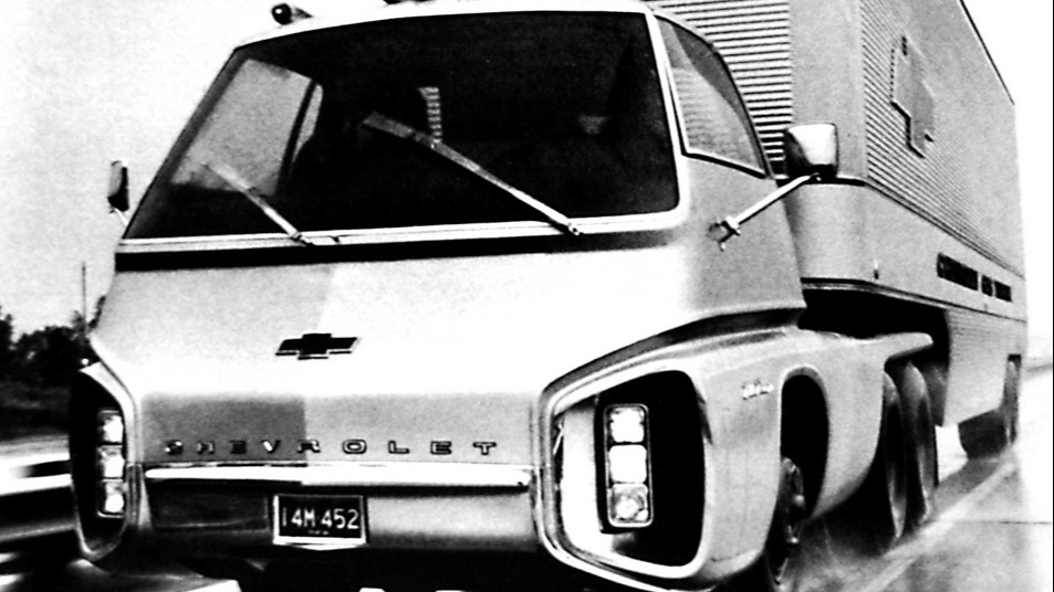 GMs Turbo-Titan III (1965) var en fullt fungerende gassturbin-truck. 