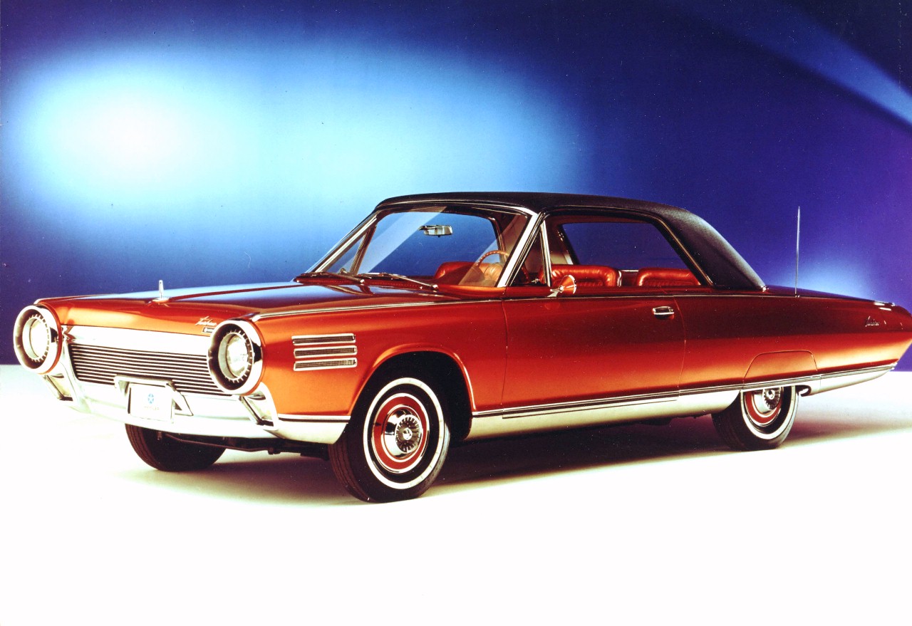 Chryslers turbinbil fra 1963 var en teknologisk åpenbaring, men designet skrått forfra var ganske forsiktig og tydelig Ford-inspirert. 