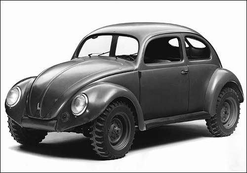 En firehjulsdrevet versjon av bobla (Typ 87) ble laget under krigen for Wehrmacht, og ble kjent som Kommandeurswagen.