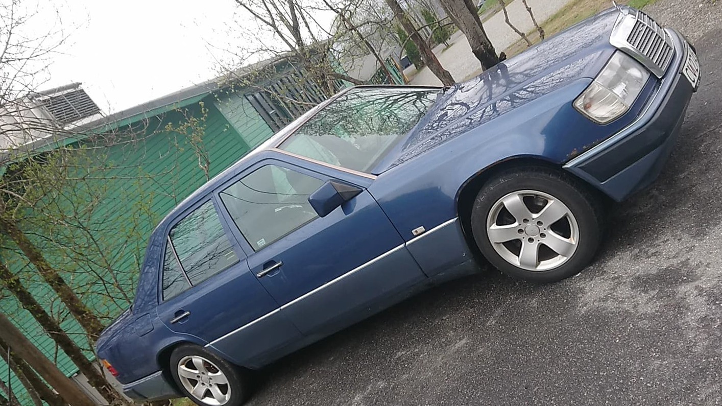 Slik så bilen ut da Mikal kjøpte den.