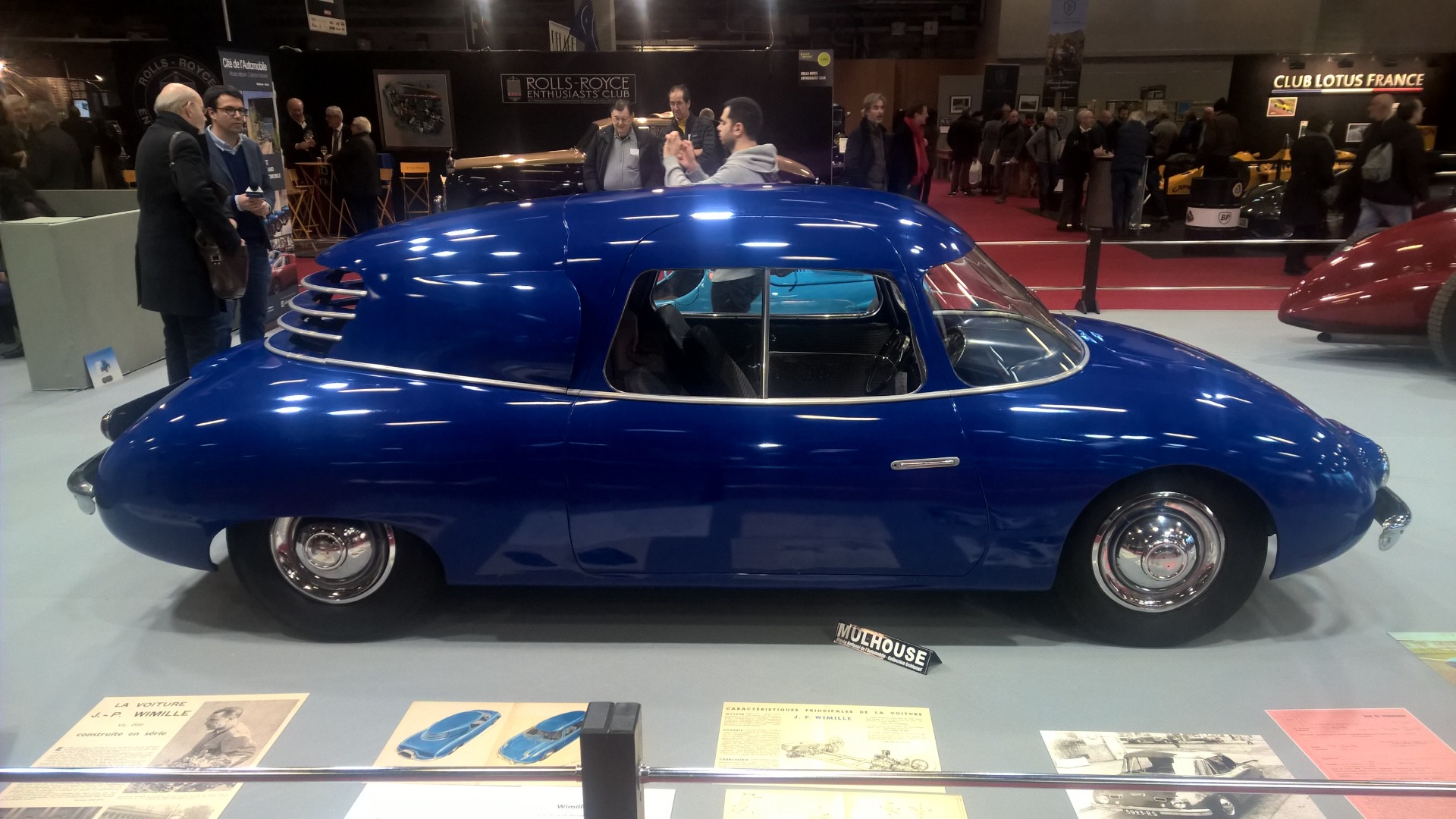 Wimille bilen som ble vist på Paris-showet i 1950.