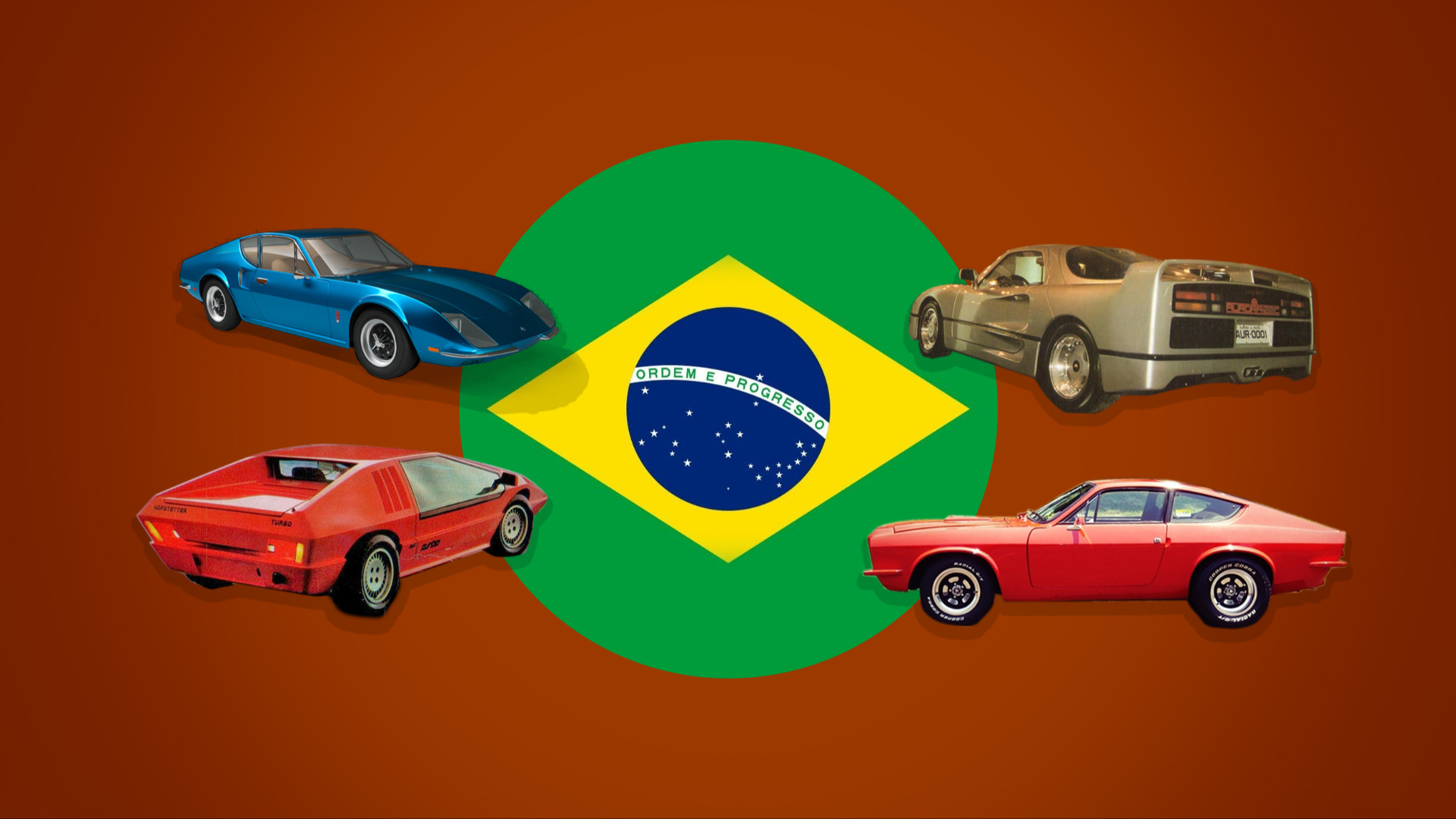 Topp 10 sportsbiler fra Brasil