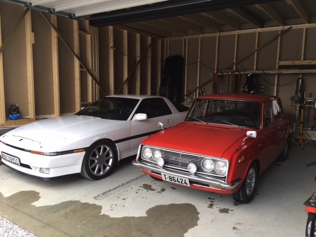 1988 Toyota Supra og 1968 Toyota Corona