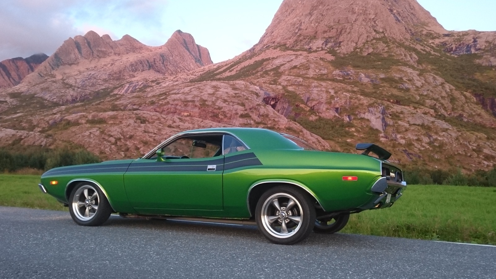 Herlig omgivelser med en enda herligere hekk.