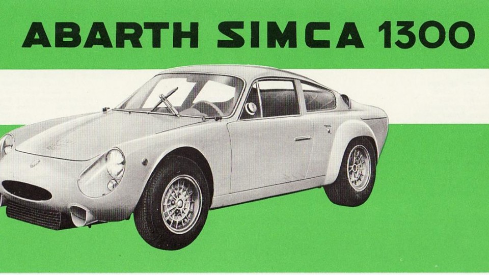 I samarbeid med Simca utviklet Abarth modellen Simca 1300, hvor 1-liters motoren ble oppborret til 1,3-liter. 