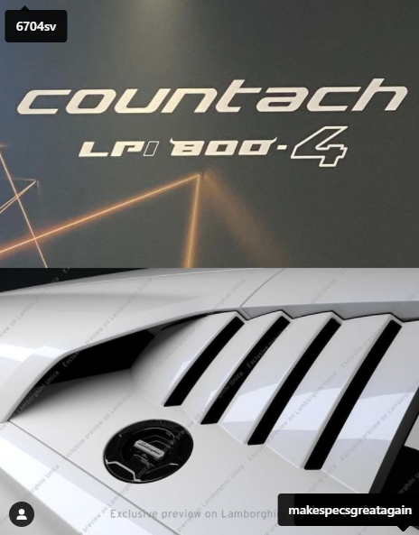 En ny Countach kommer!