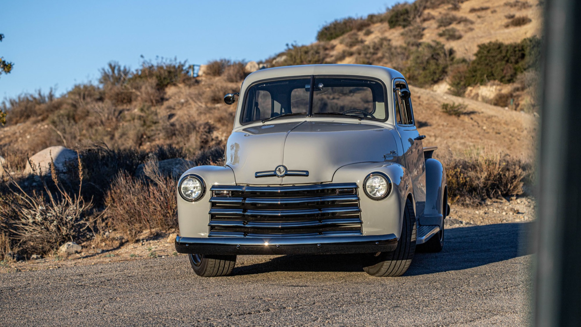 Bilen er bygget på 1947-1953 Chevrolet pickup.
