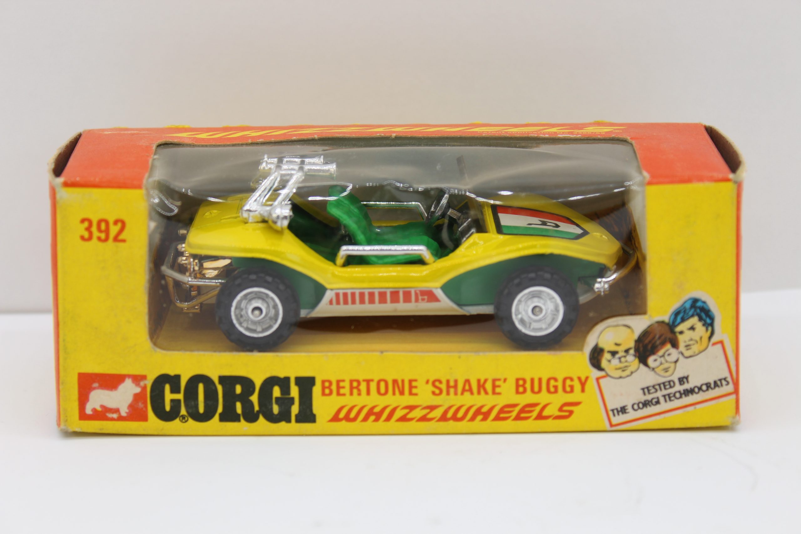 Corgi Bertone Shake solgte godt utover syttitallet.