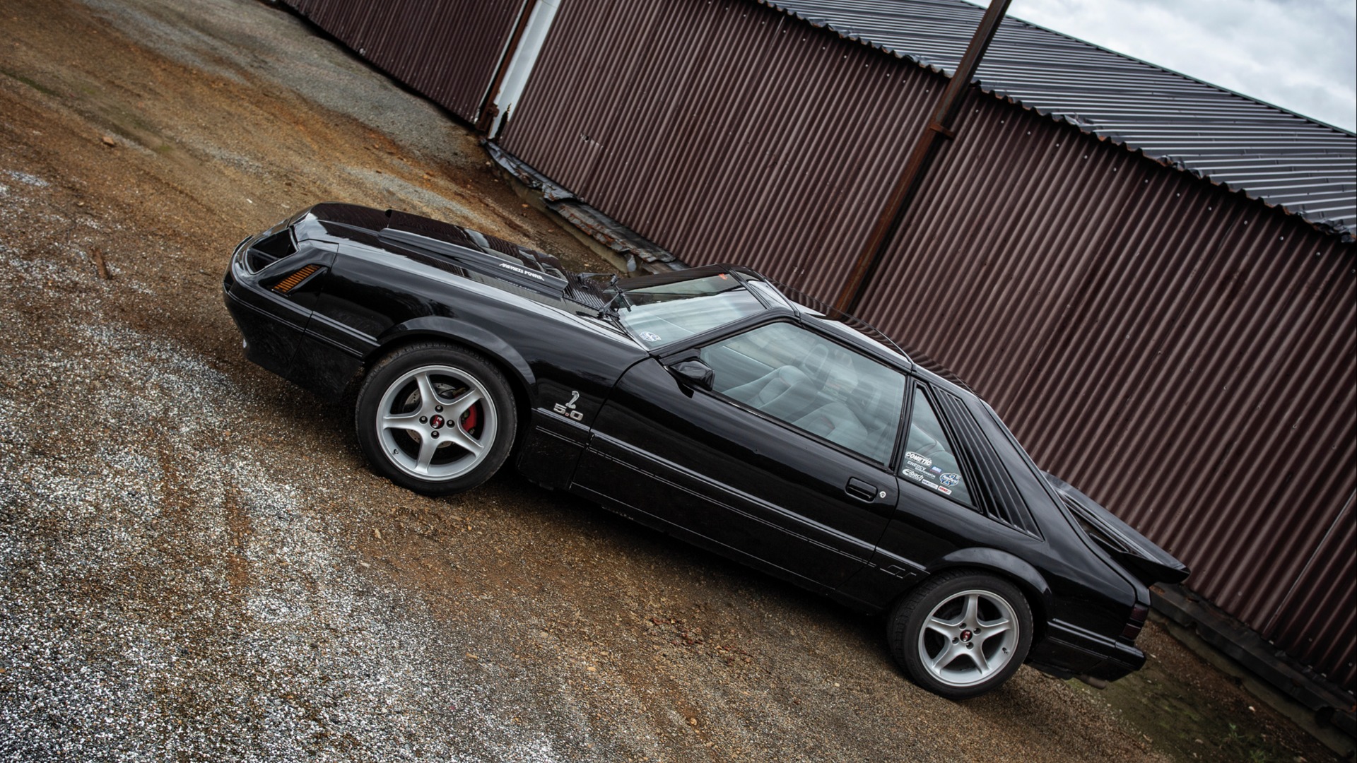 Mustang sin Fox body har helt særegne linjer