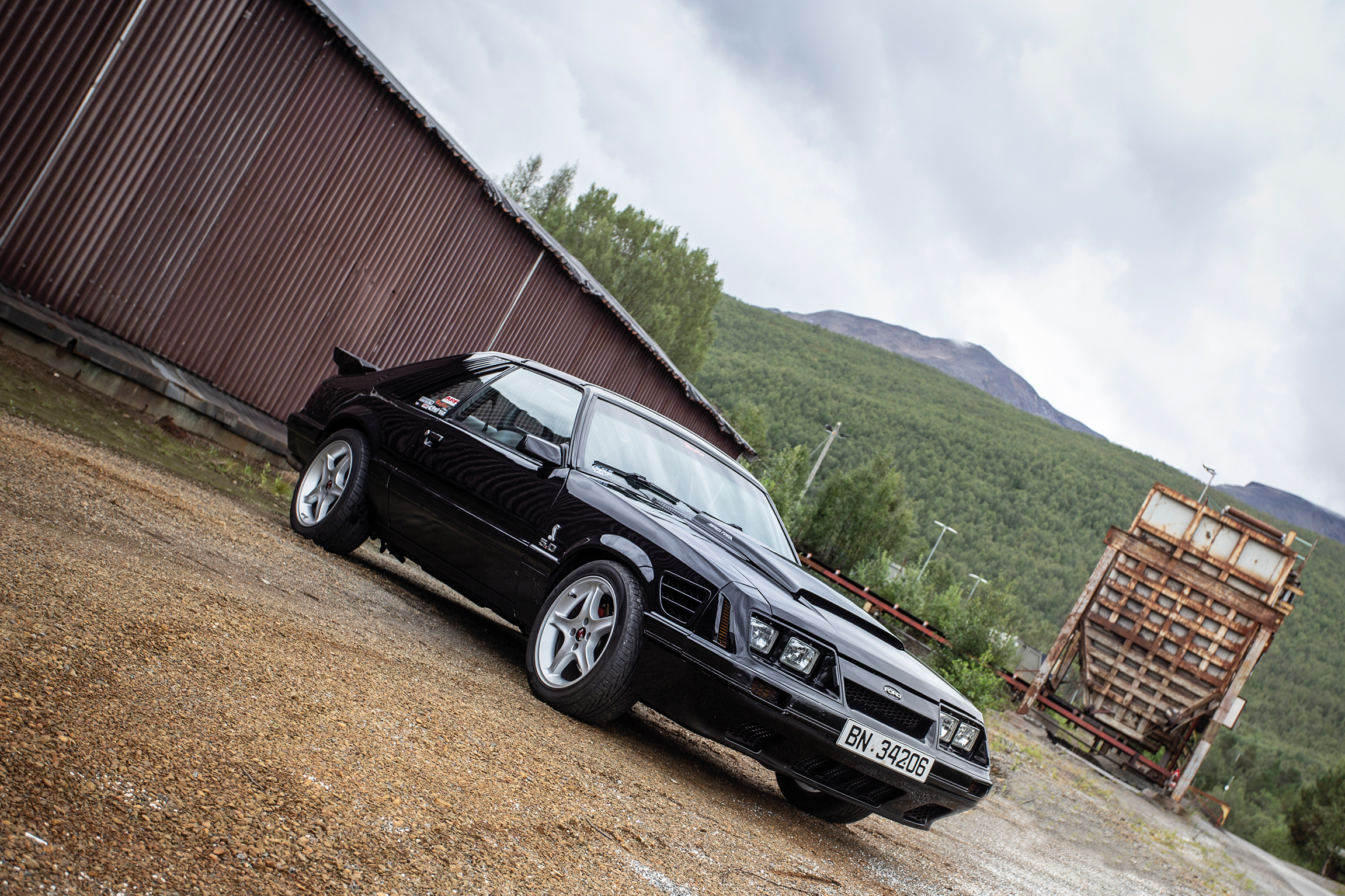 Særegen front som har kommet mer og mer på moten.