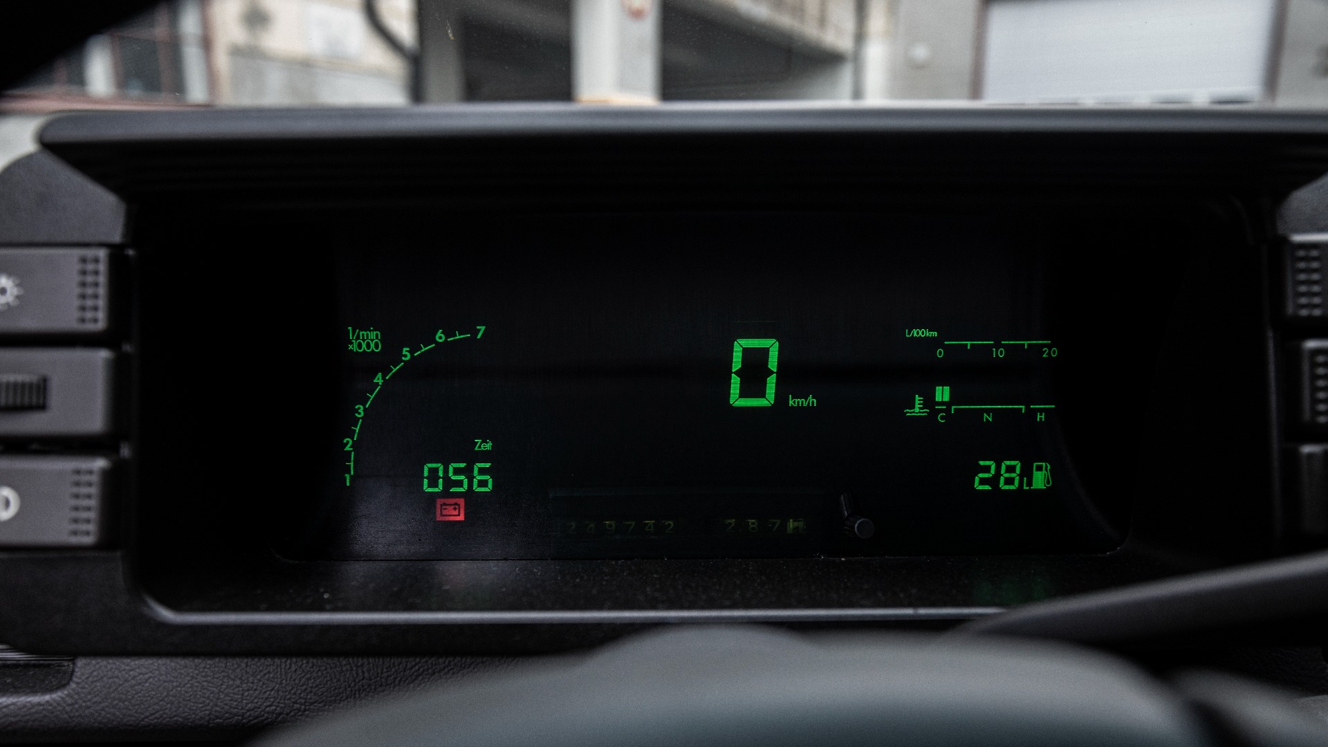 Digitalt speedometer er stilig