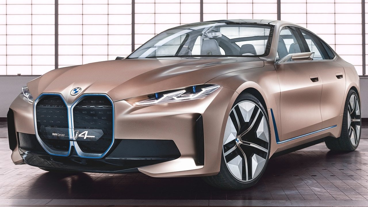 BMW i4 Concept fra 2020 er et av mange spennende konsept de siste årene fra Van Hooydonks menn