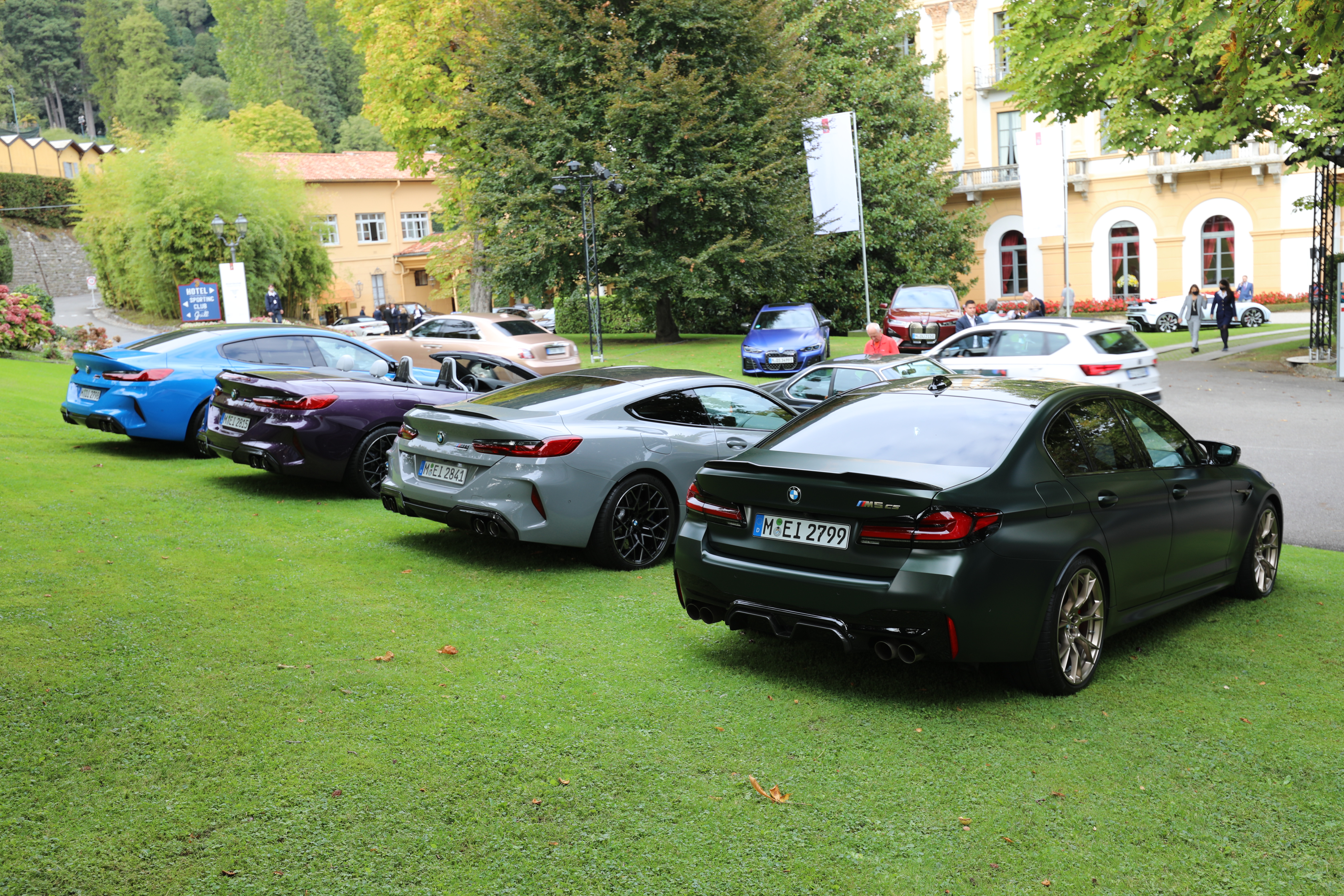 BMW stilte ut flere av sine heftigste modeller på Villa D'Este