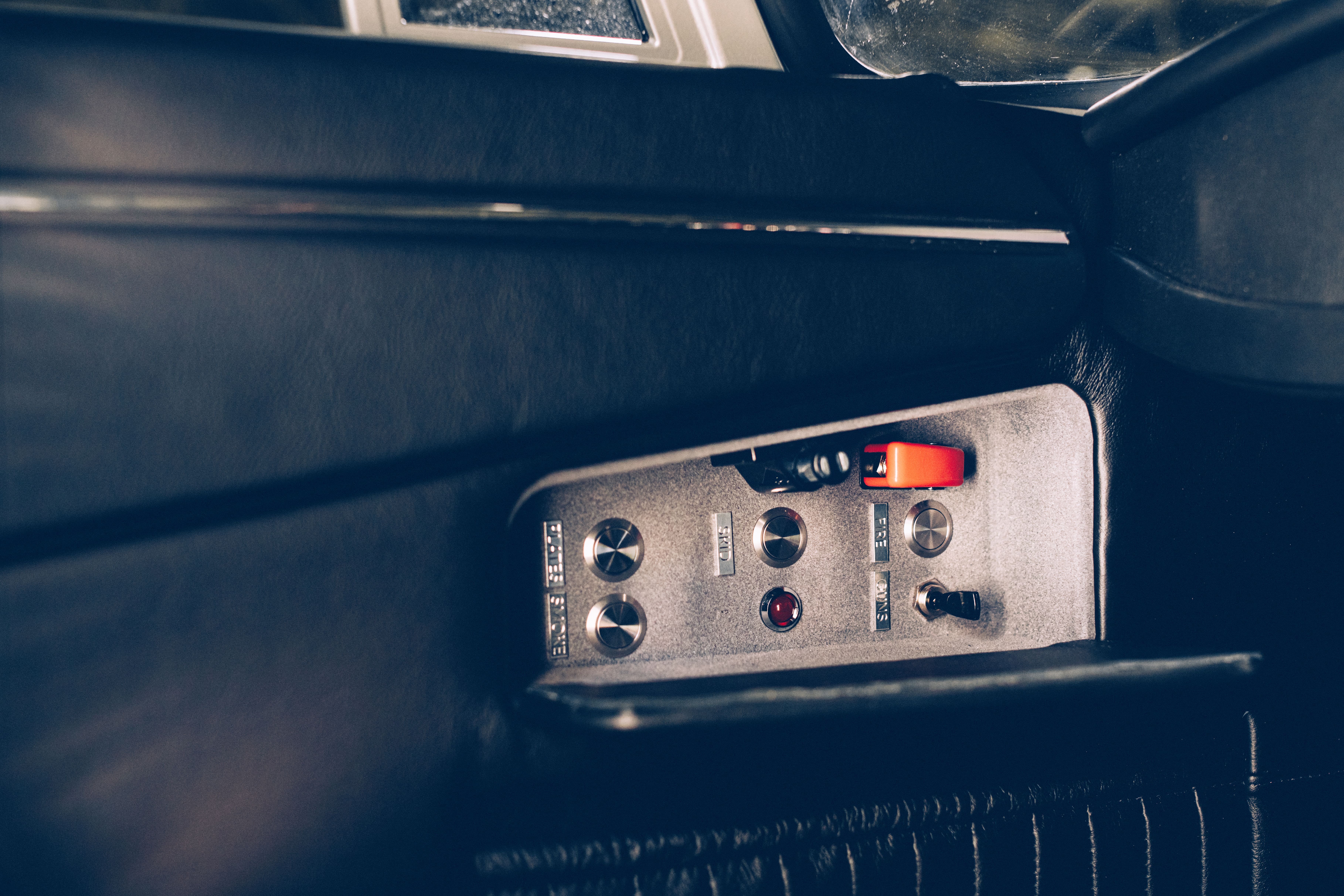 Kontrollpanel for "ekstrautstyr"