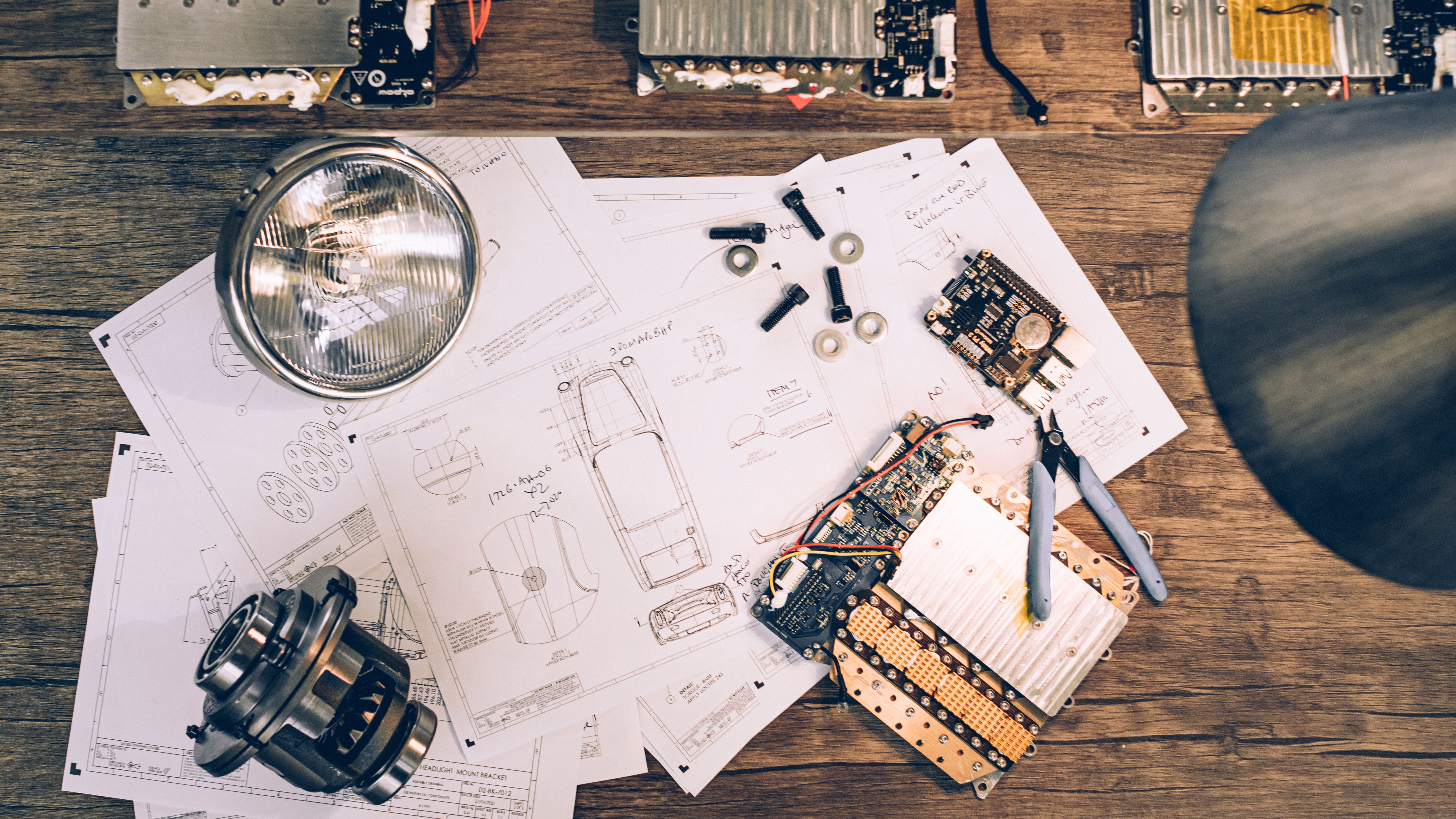 Dette bildet viser litt av det utrolige arbeidet som har blitt lagt ned