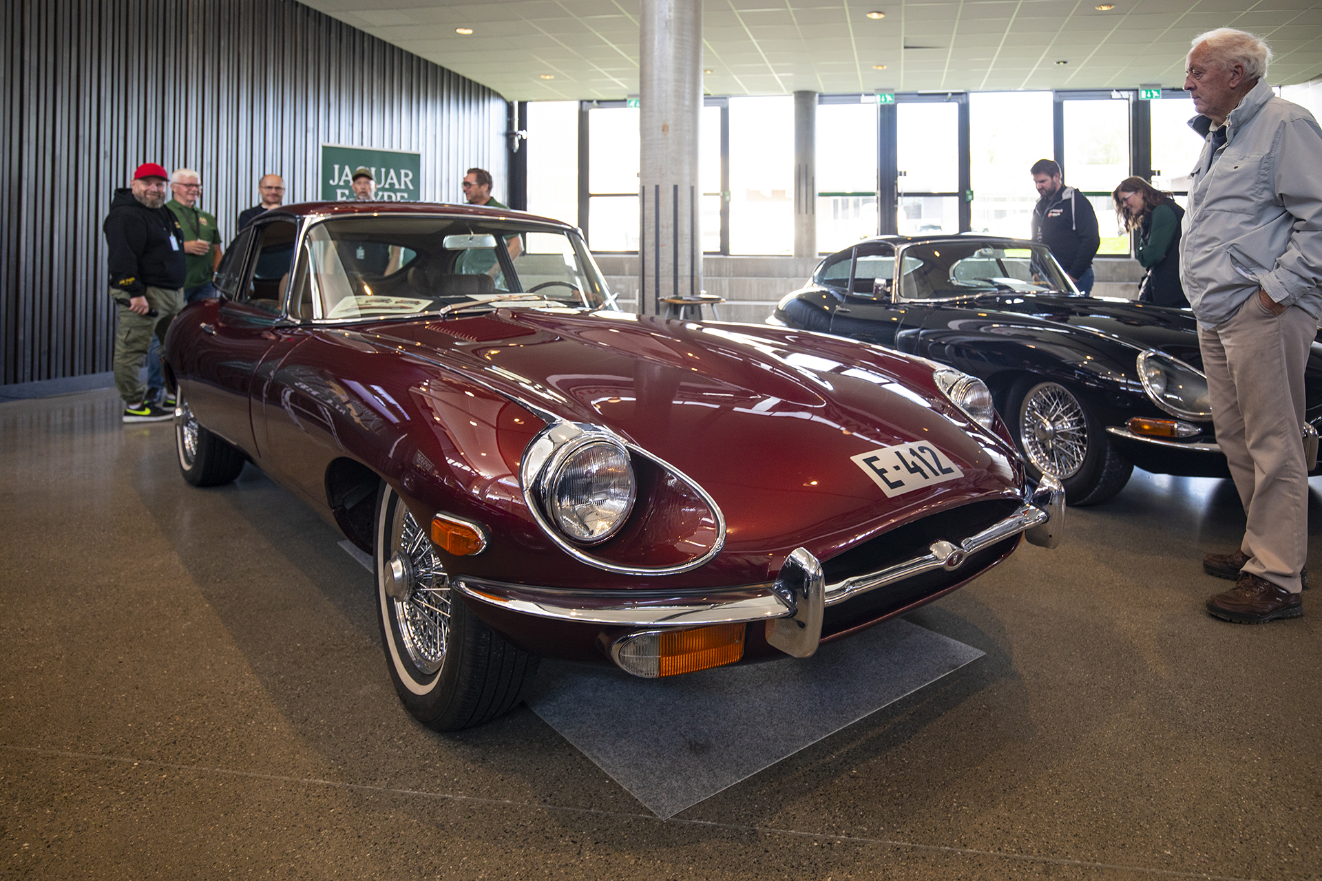 Pål Andreas Schjetne tok med seg det mange anser som tidenes fineste bil, nemlig en Jaguar E-Type.