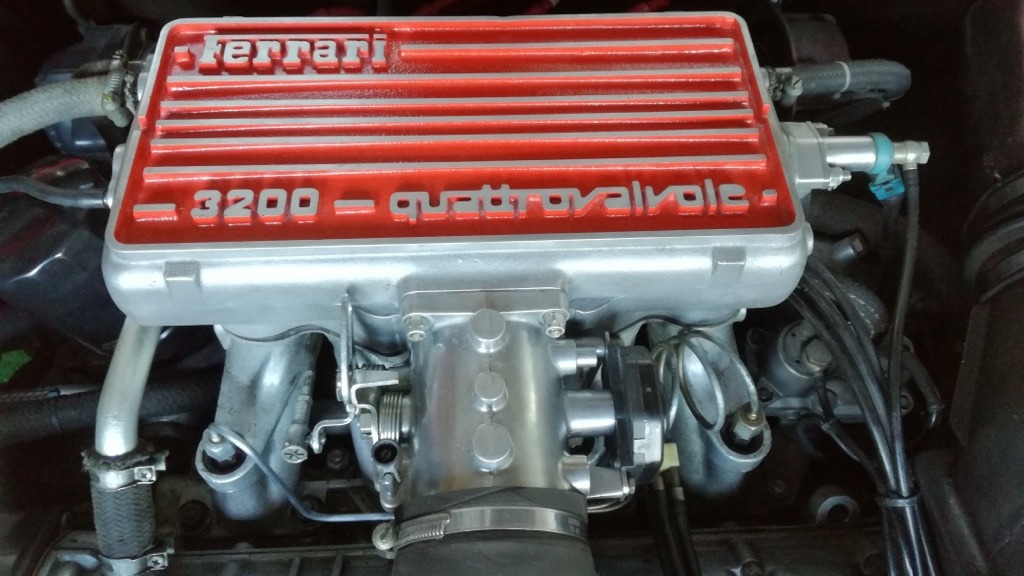 3,2 liters V8 …