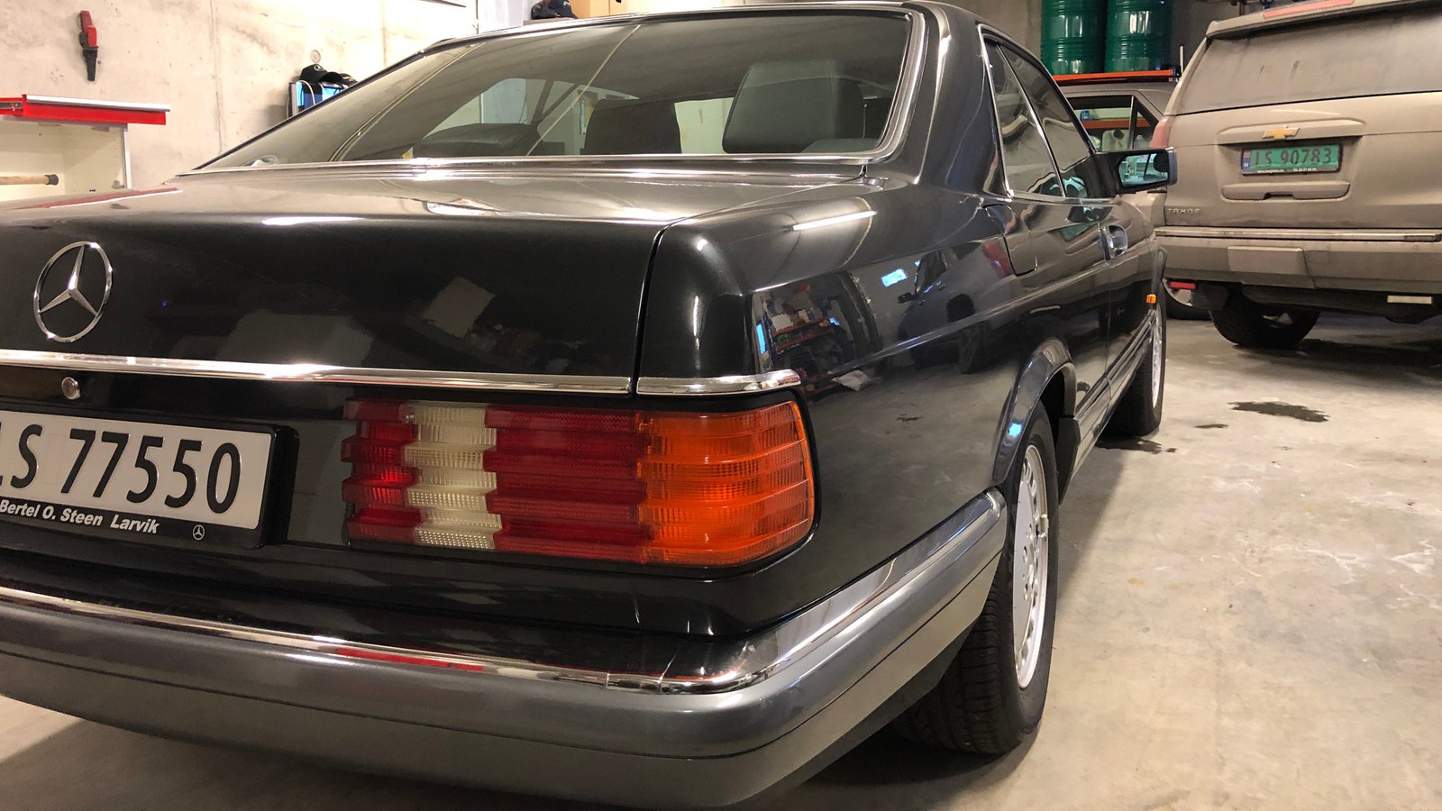 Nydelige baklys og farge