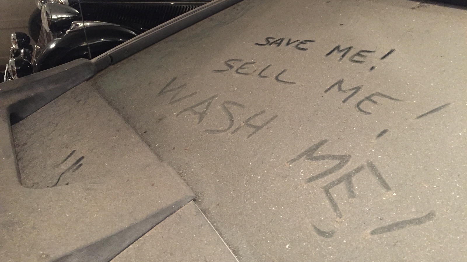 «Wash me! Save me! sell me! »