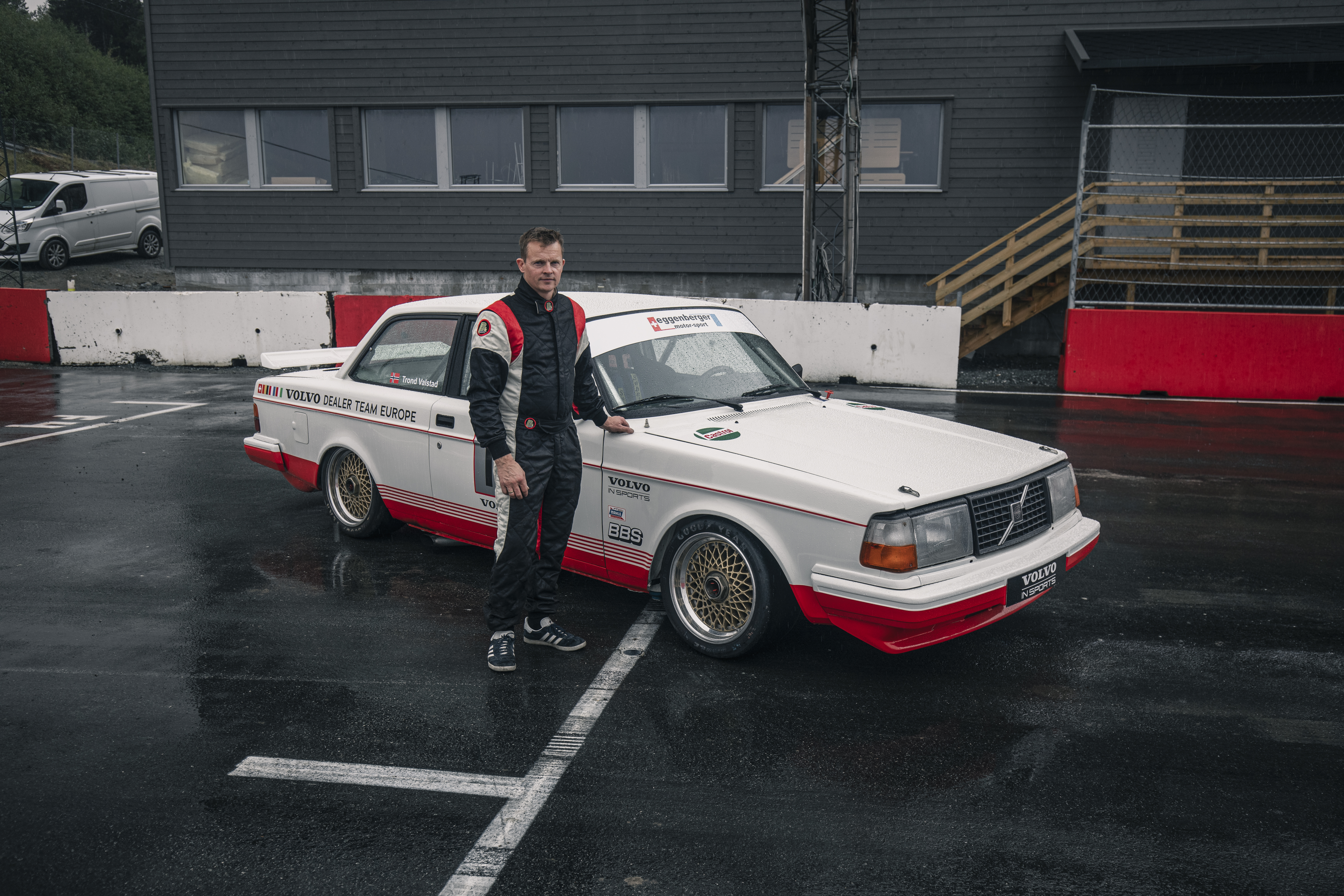 Trond Valstad og hans Volvo 242 Turbo