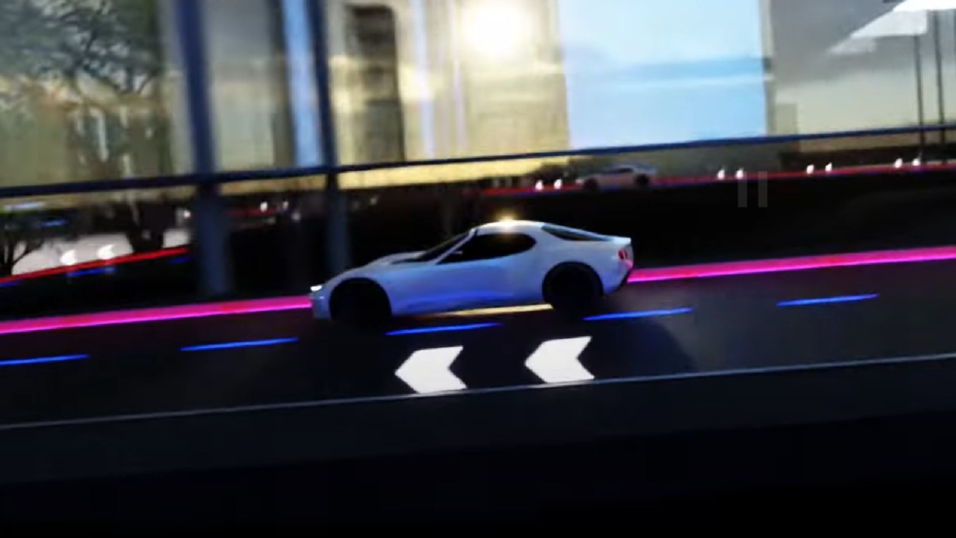 Kan det være en RX7? Sideprofilen er ikke ulik.