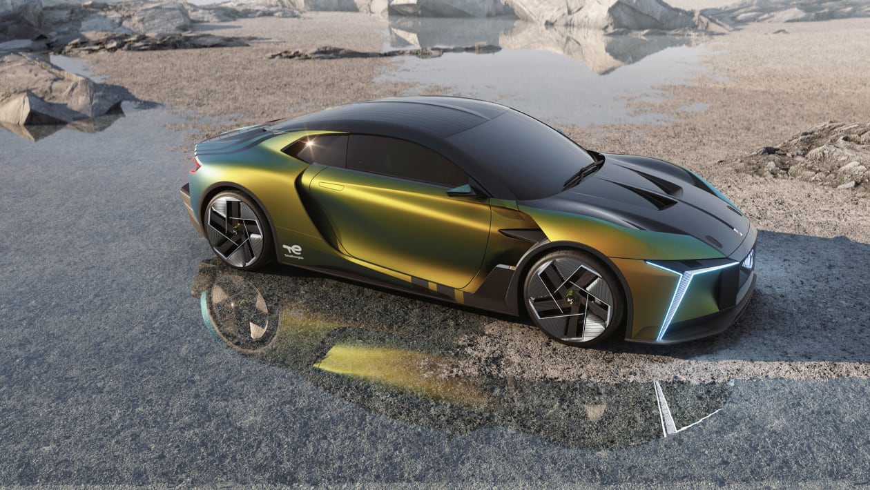 E-Tense er flott i alle vinkler.