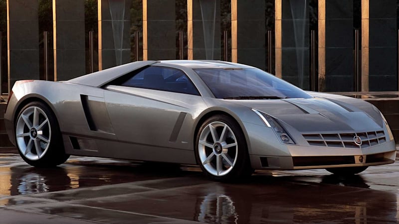 Bilen som inspirerte designet - Cadillac Cien fra 2002