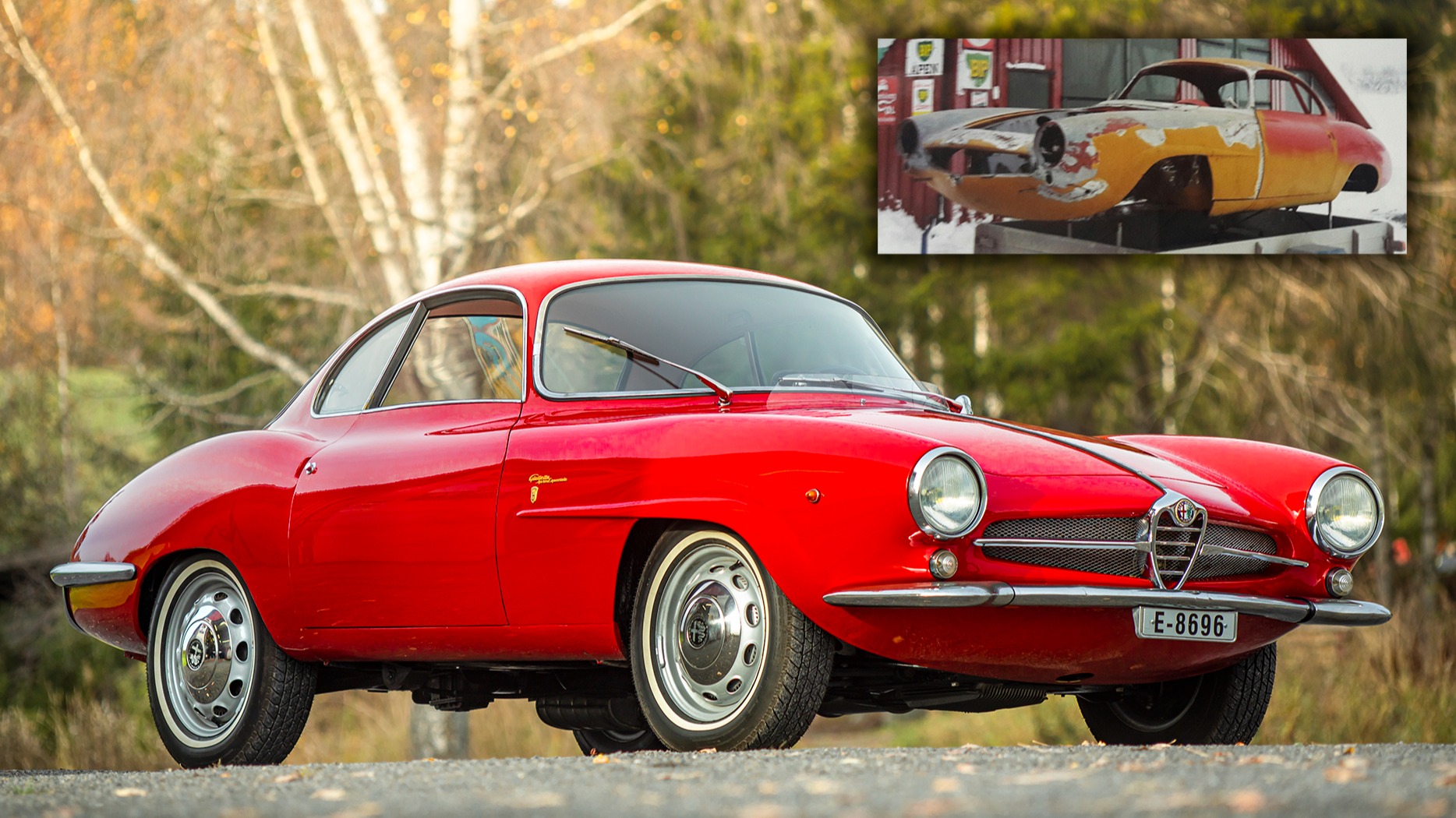 Den røde tidskapselen – 1961 Alfa Romeo Giulietta Sprint Speciale