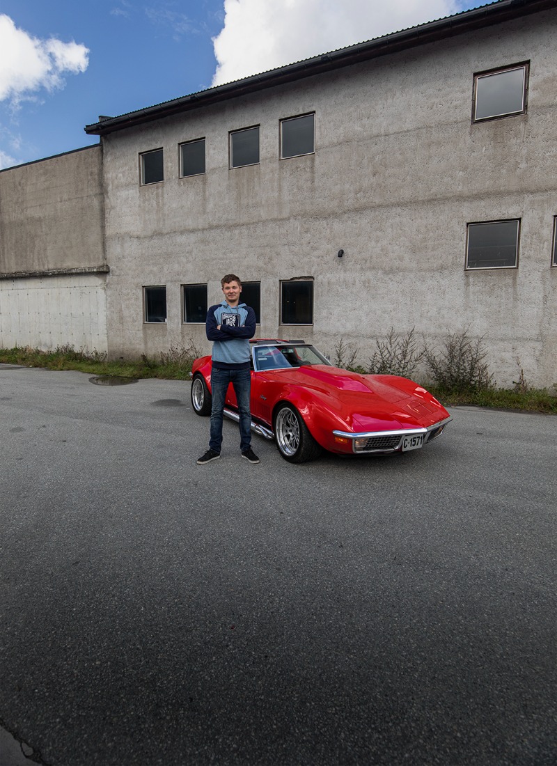 Mats og hans Corvette