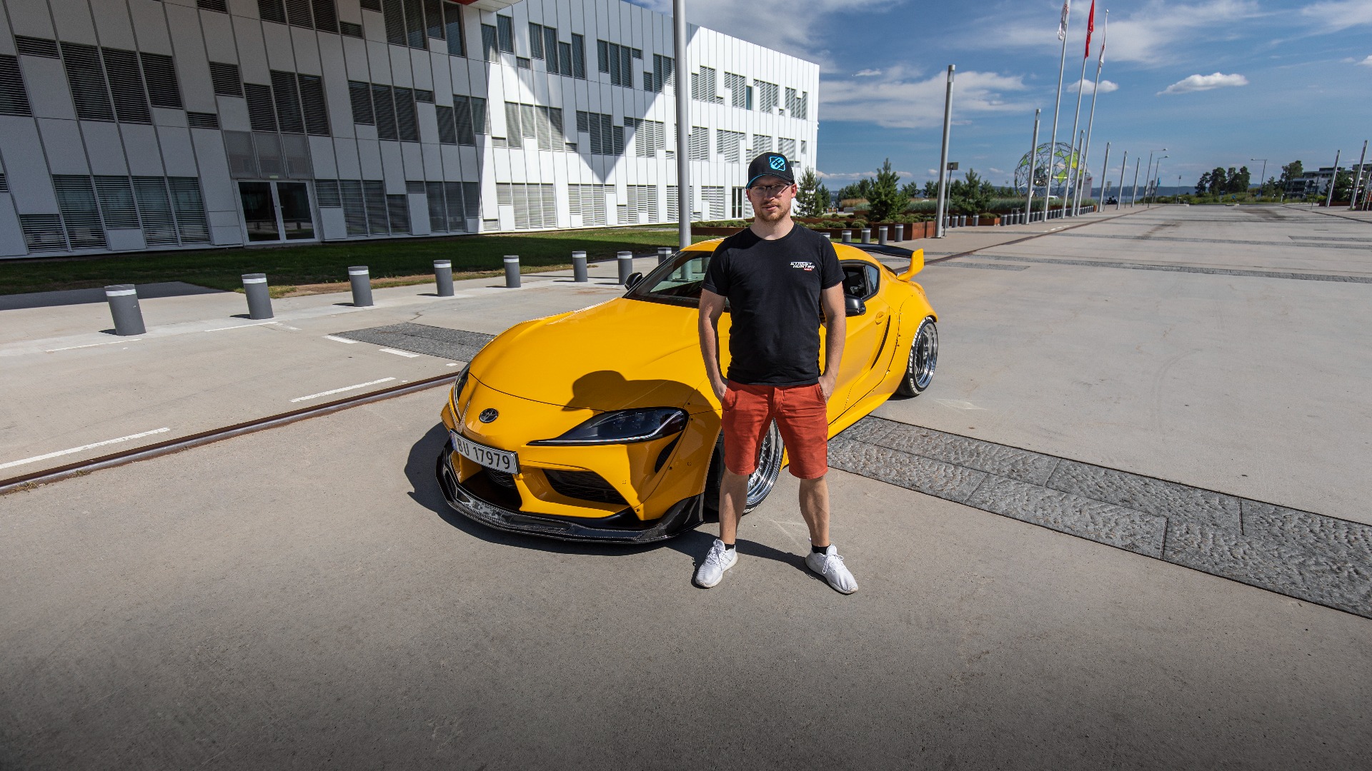 Erik sammen med Supraen