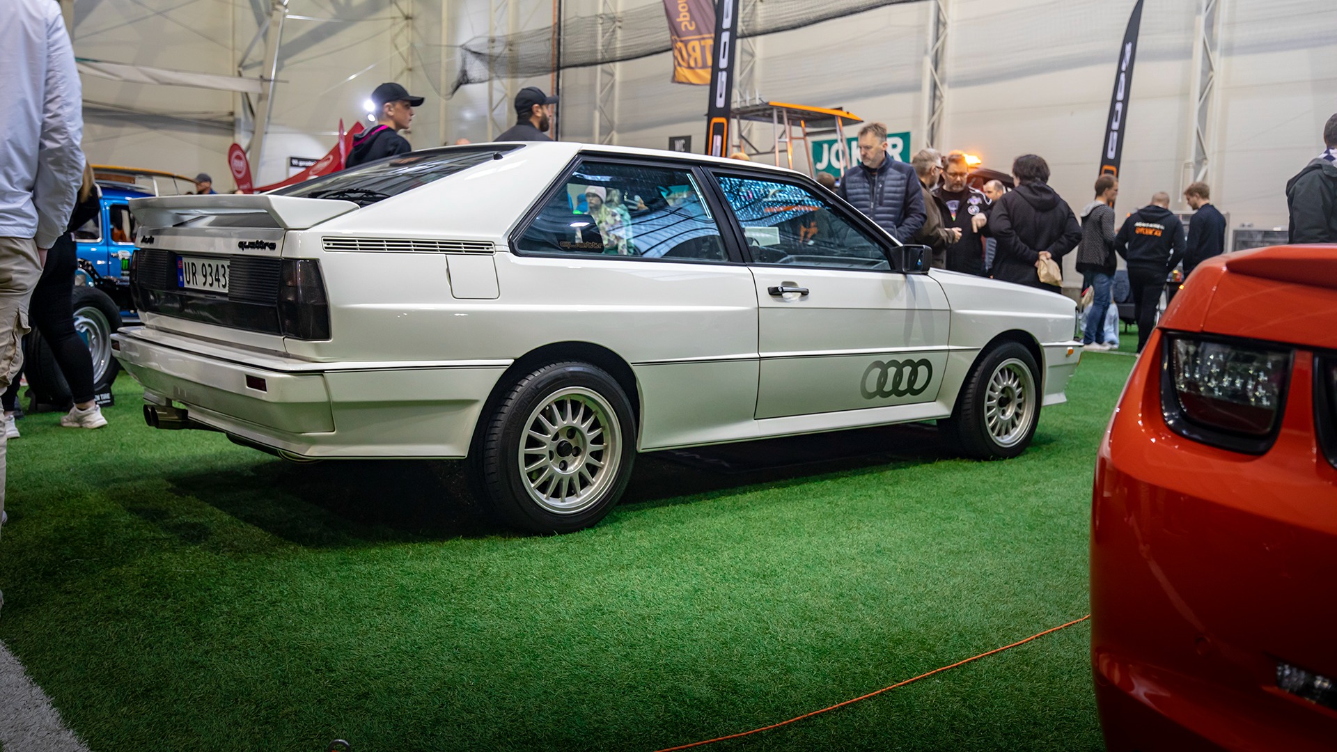 Tore Hyndøy sin 1986 Audi Quattro drar deg rett tilbake til 80-tallet.