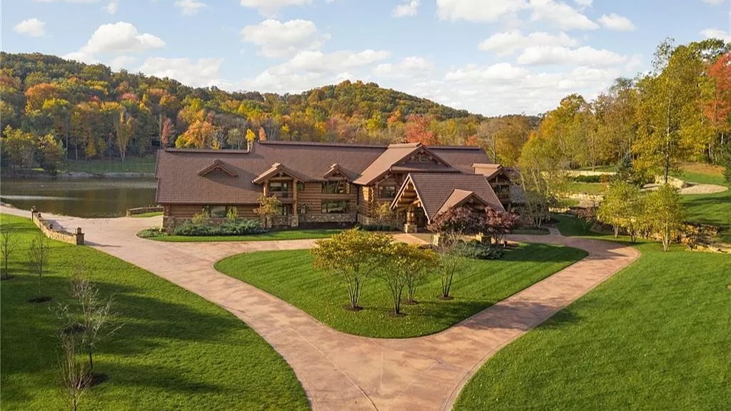 Ikke vanskelig å forestille seg at man kjører opp til eiendommen i en flott bil