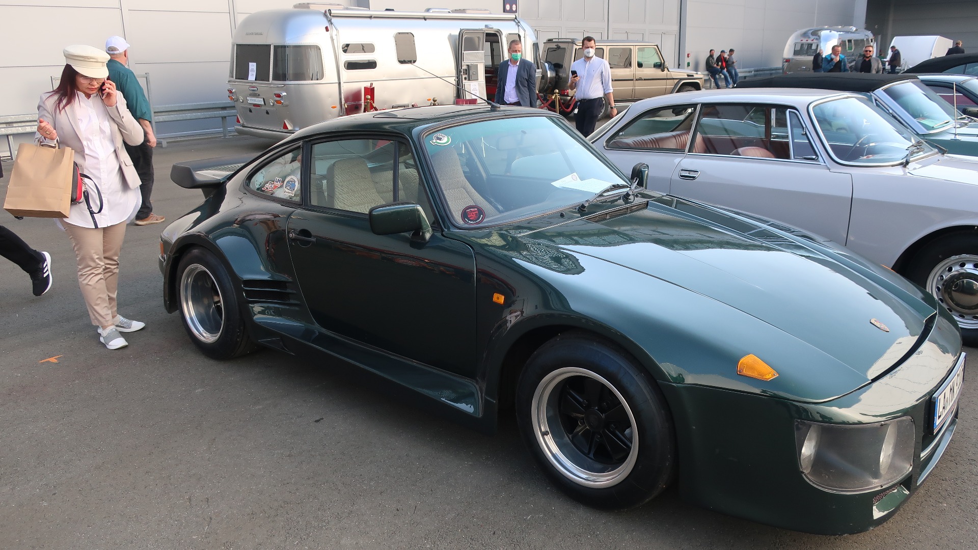 1981 Porsche 911 Flachbau som stod til salgs for 87.700 Euro.