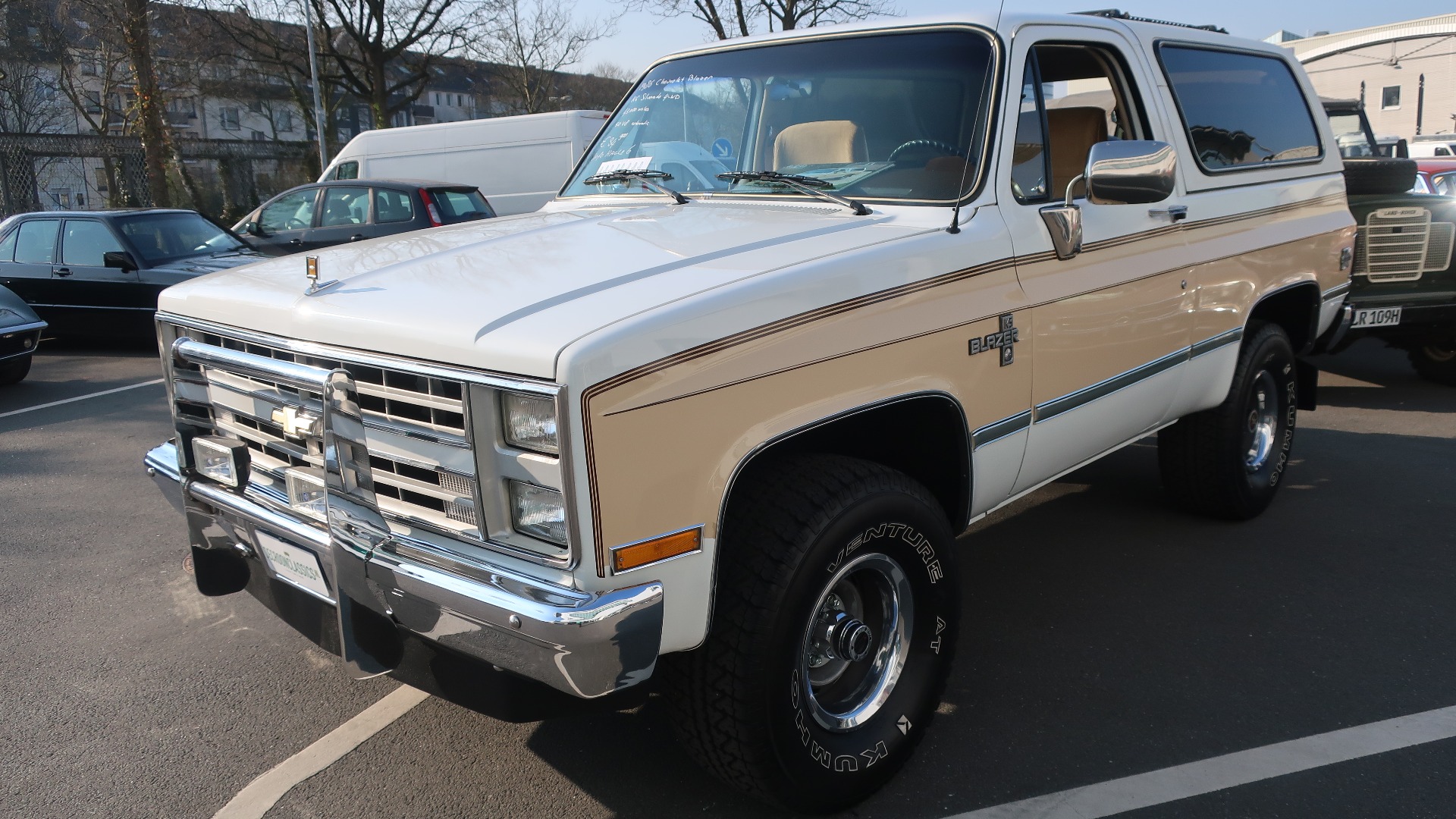 1986 Chevrolet Blazer K5 Silverado til salgs for 35.000 Euro.