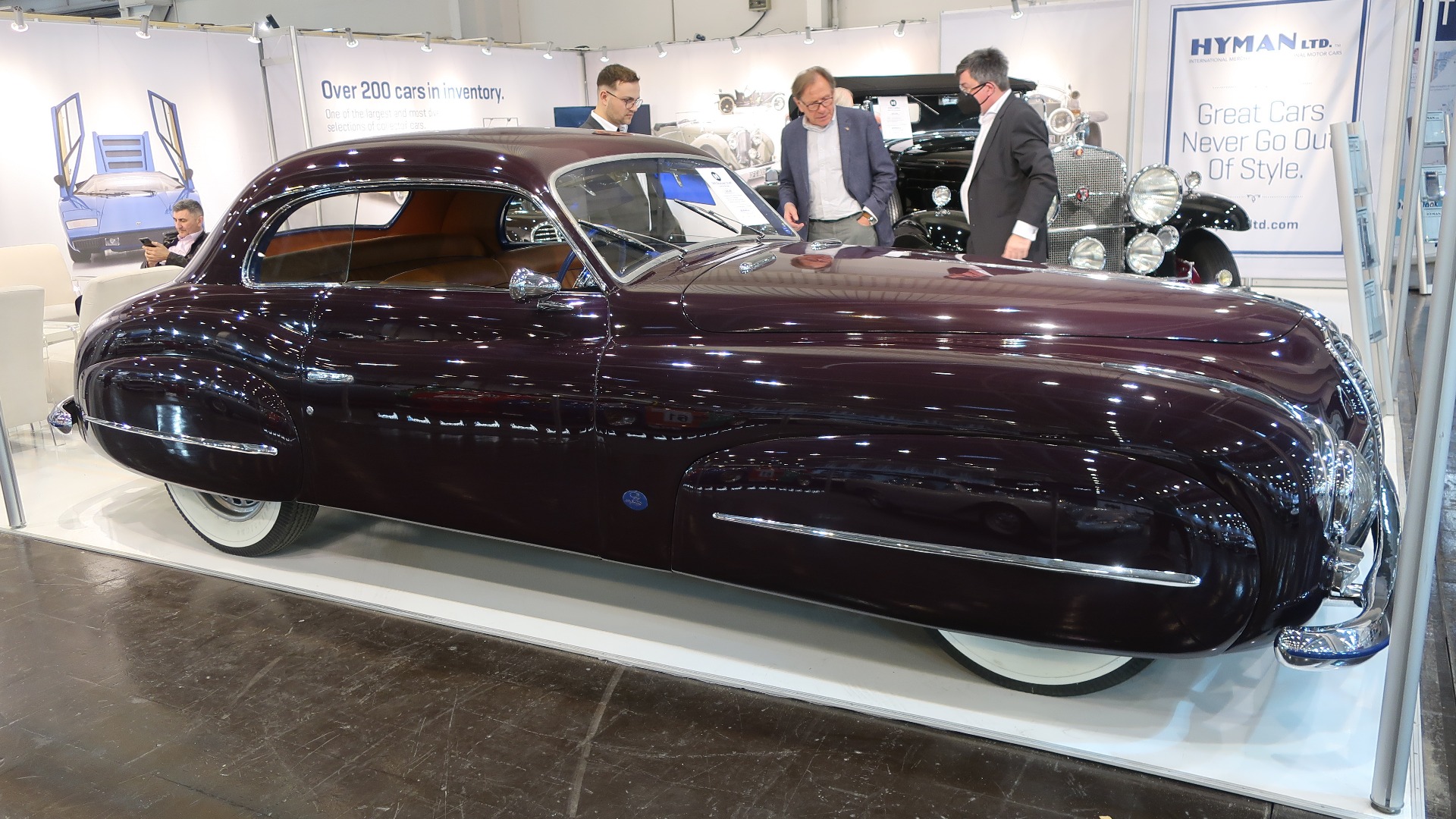 Nydelig 1949 Delahaye 135 MS Coupe. Til salgs for 385.000 Euro.