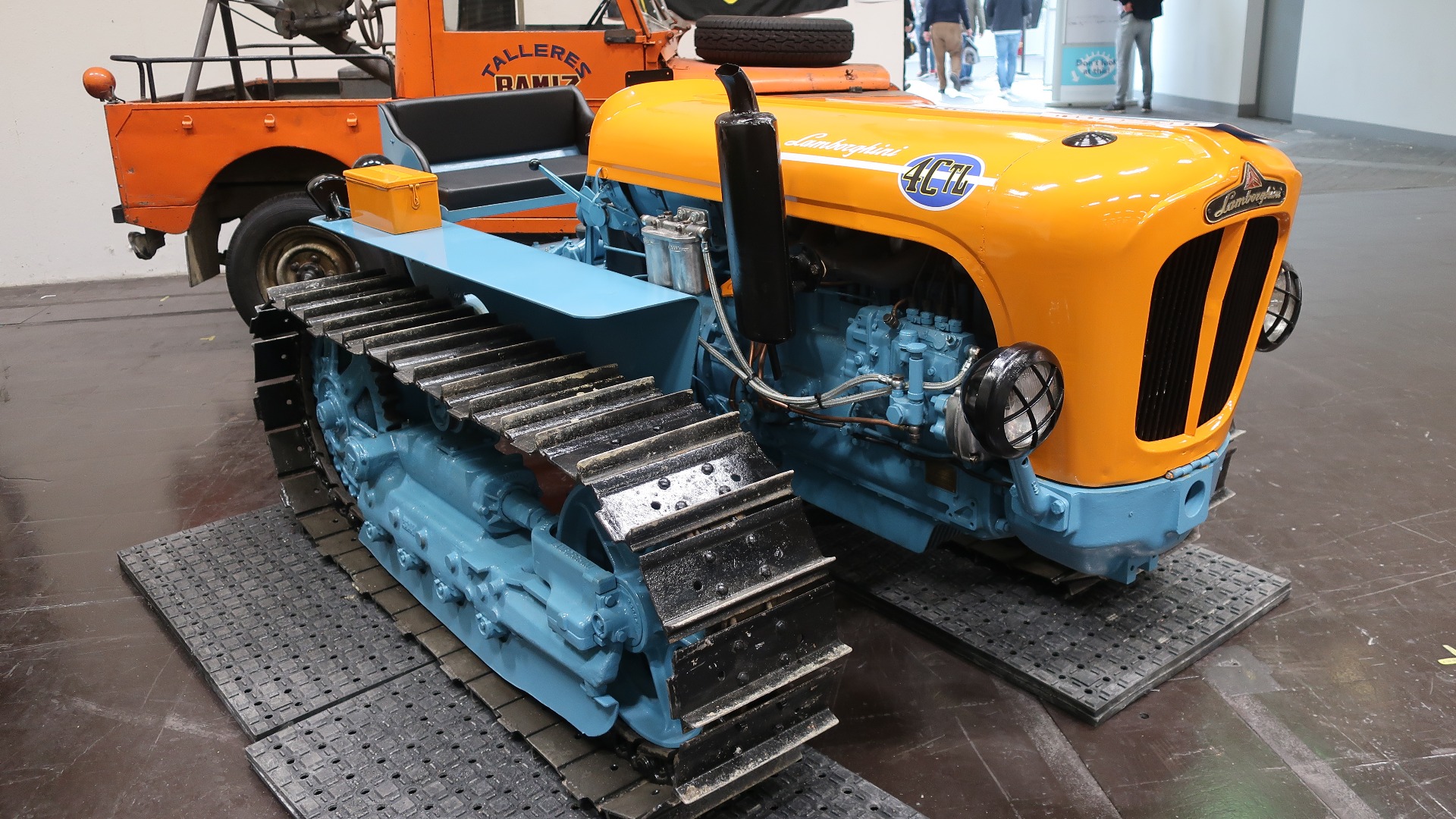 Odoardo Govino var nabo til Ferruccio Lamborghini, og fikk denne i gave fra traktorkongen.