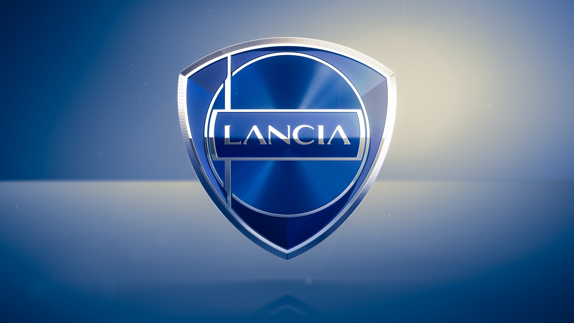Det nye Lancia emblemet har helt ny font-type.